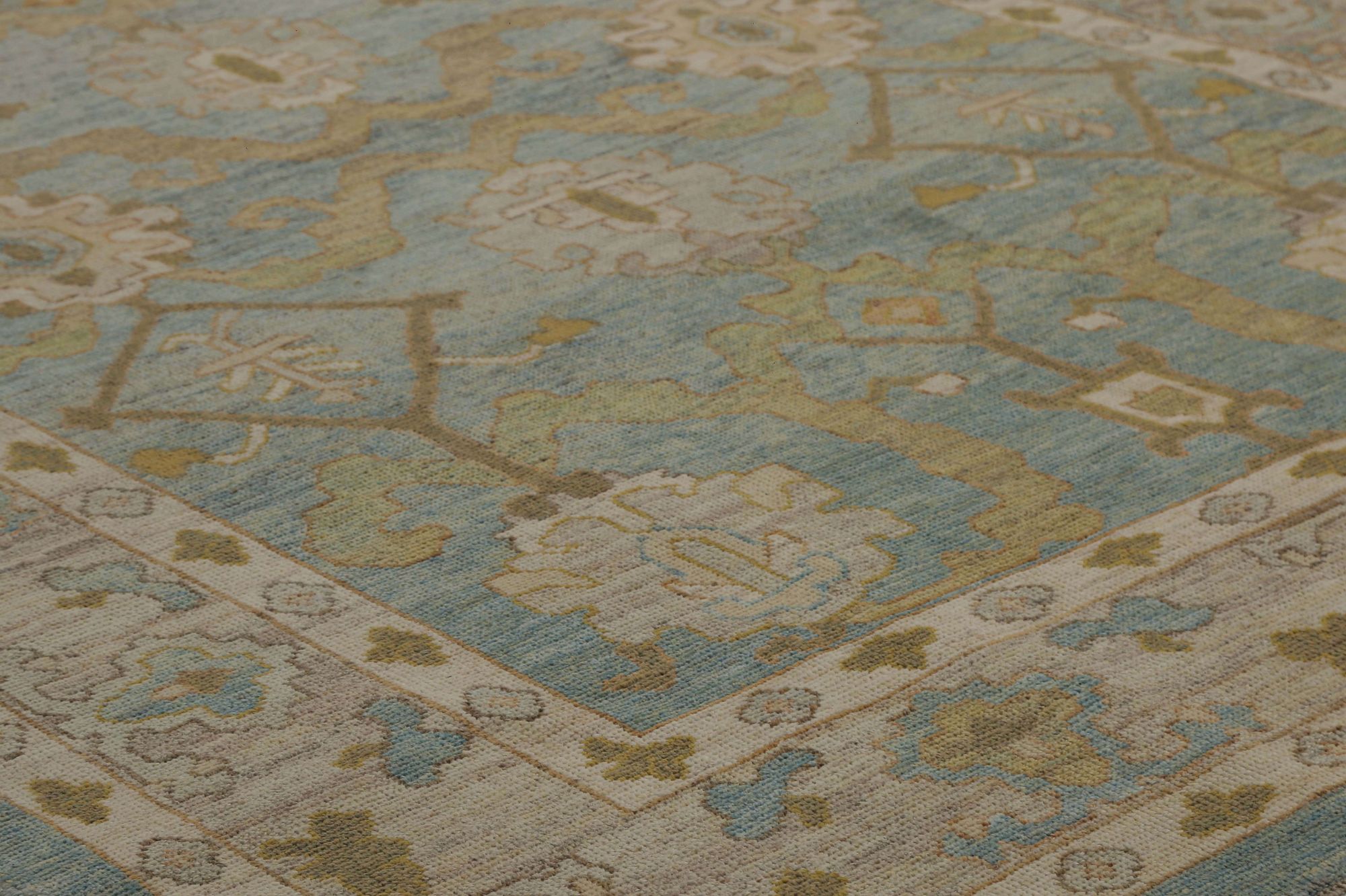 Thumbnail 8 for Turkey Oushak Tribal Rug 96026