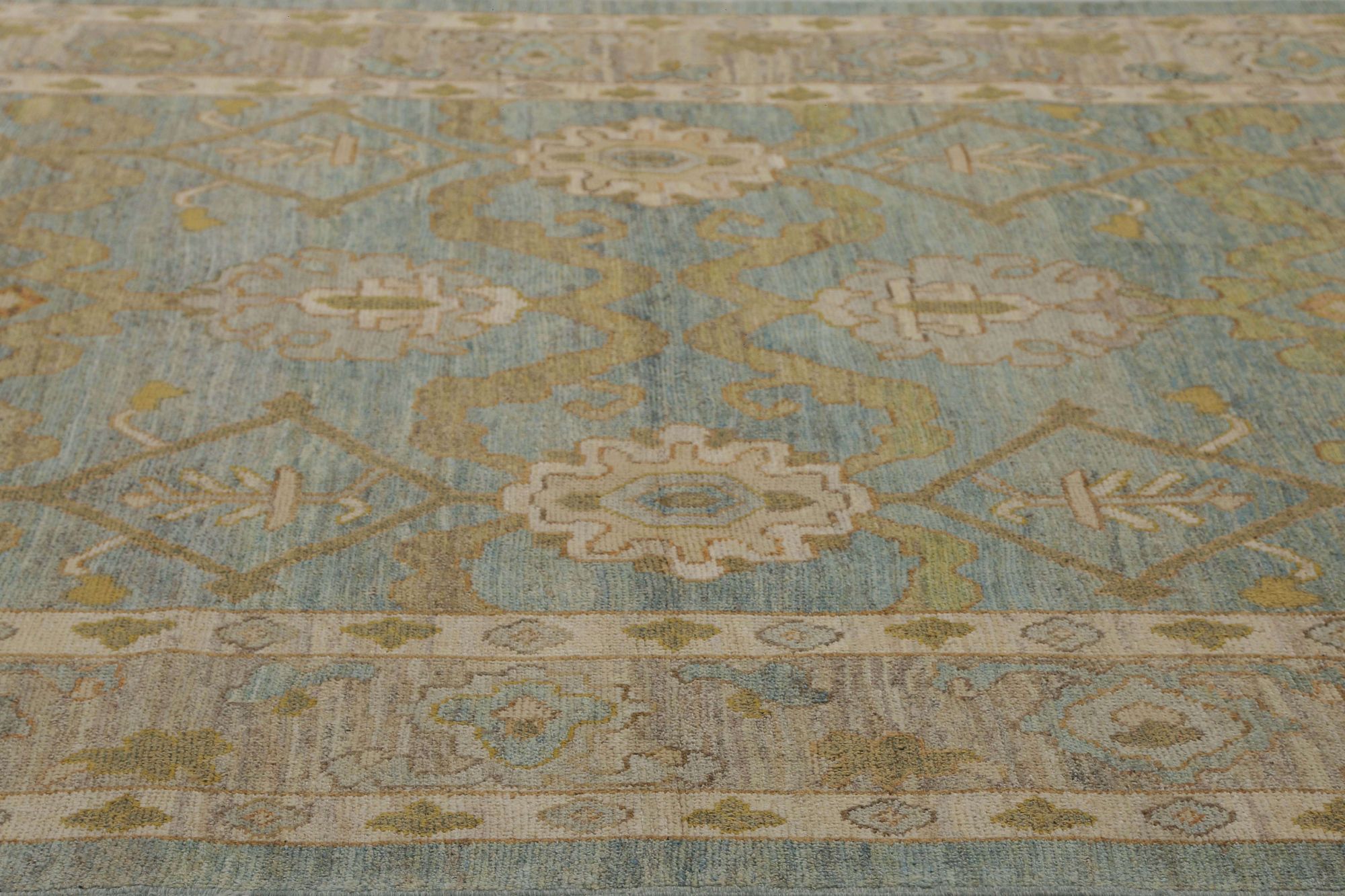 Thumbnail 6 for Turkey Oushak Tribal Rug 96026