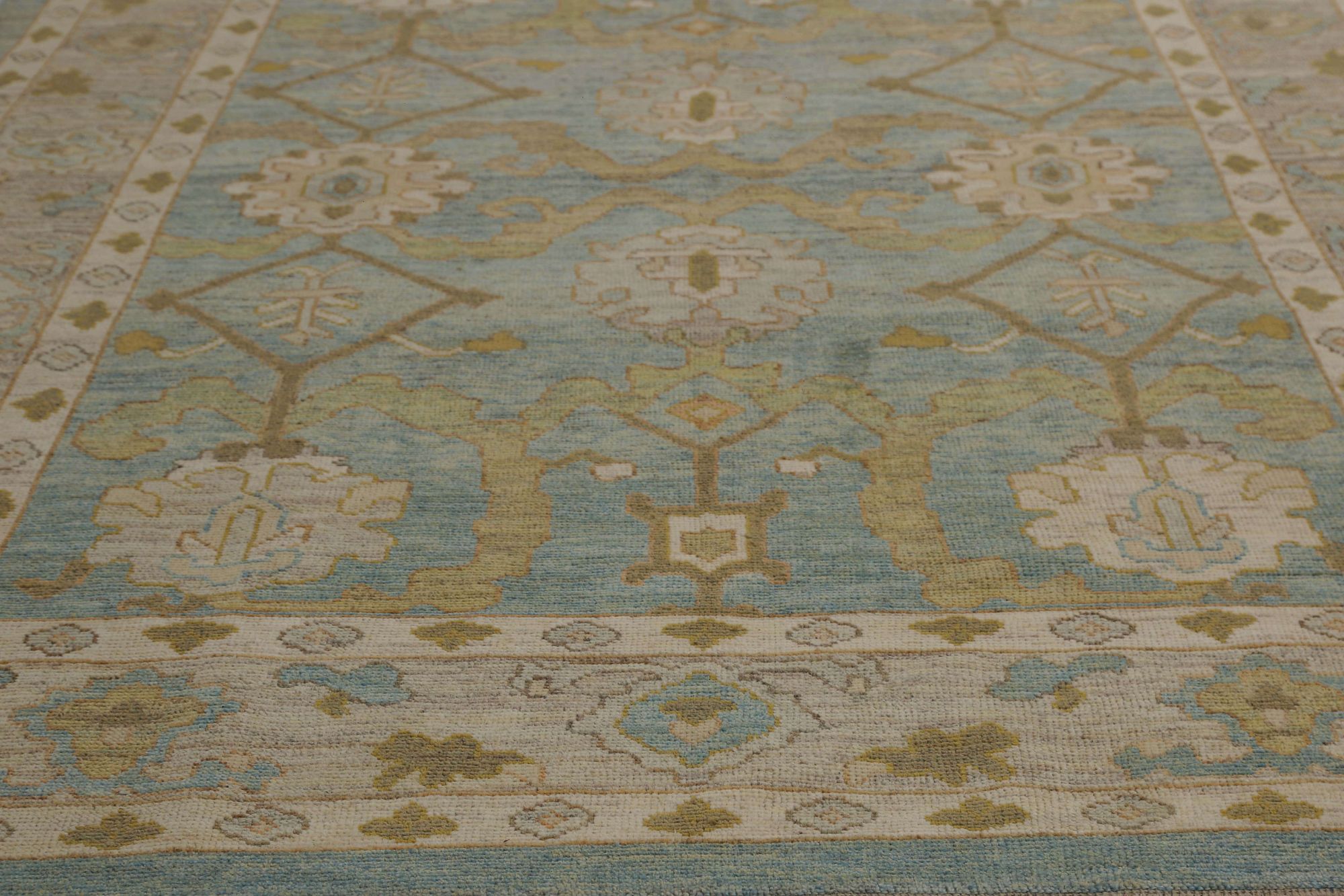 Thumbnail 7 for Turkey Oushak Tribal Rug 96026