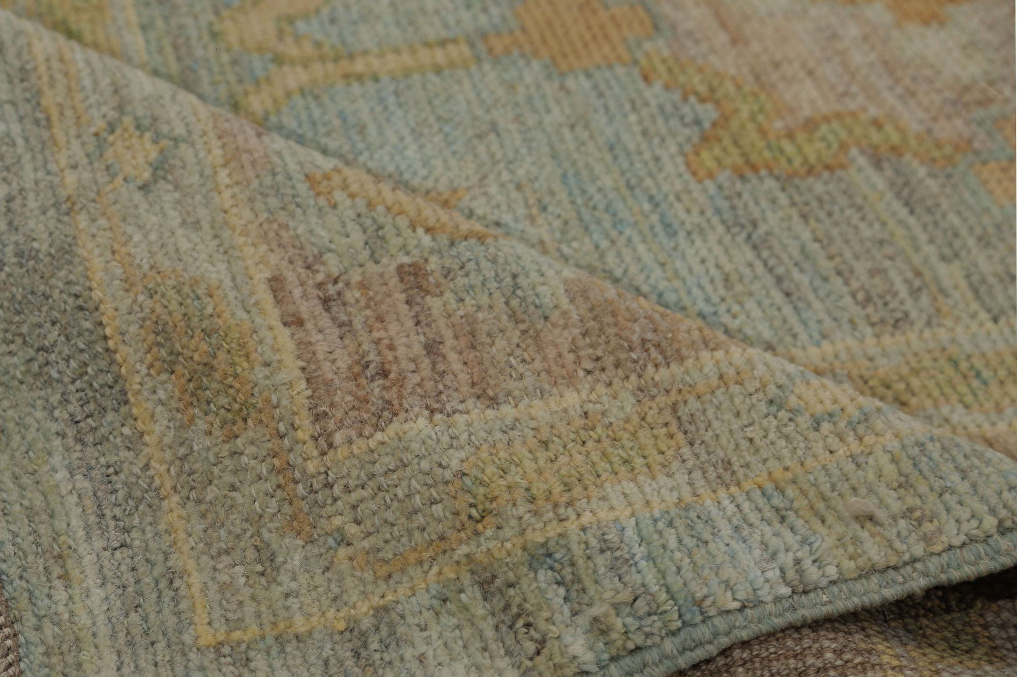 Thumbnail 7 for Turkey Oushak Tribal Rug 96052