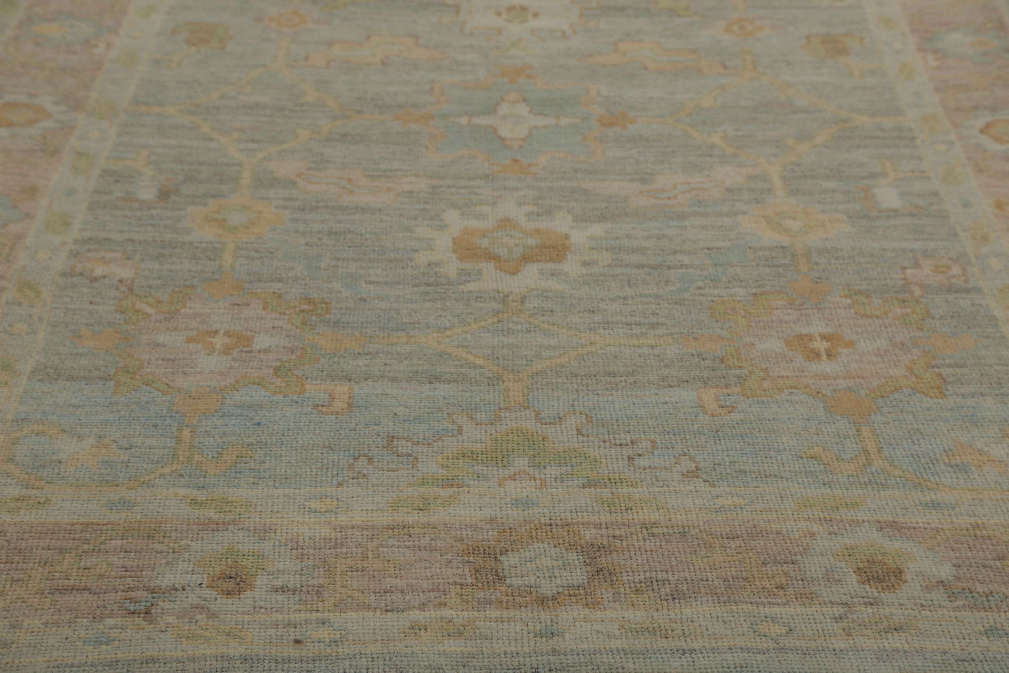 Thumbnail 8 for Turkey Oushak Tribal Rug 96052