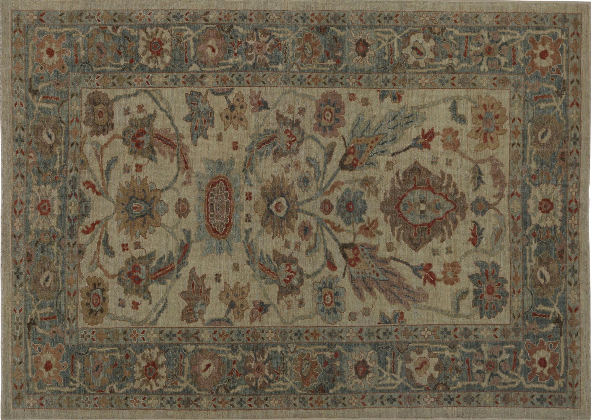 Thumbnail 4 for Turkey Sultanabad Tribal Rug 96055