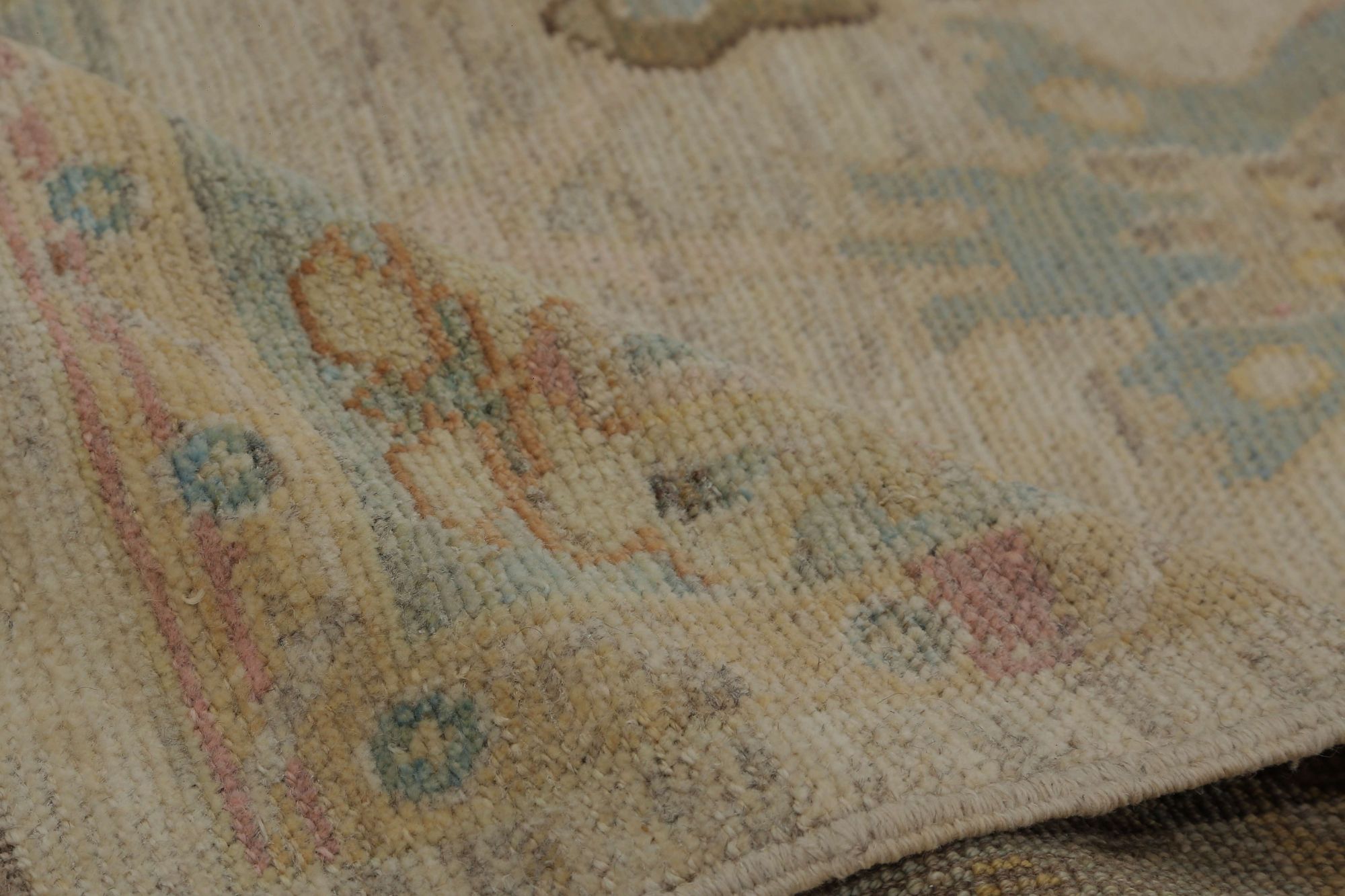 Thumbnail 8 for Turkey Oushak Tribal Rug 96056