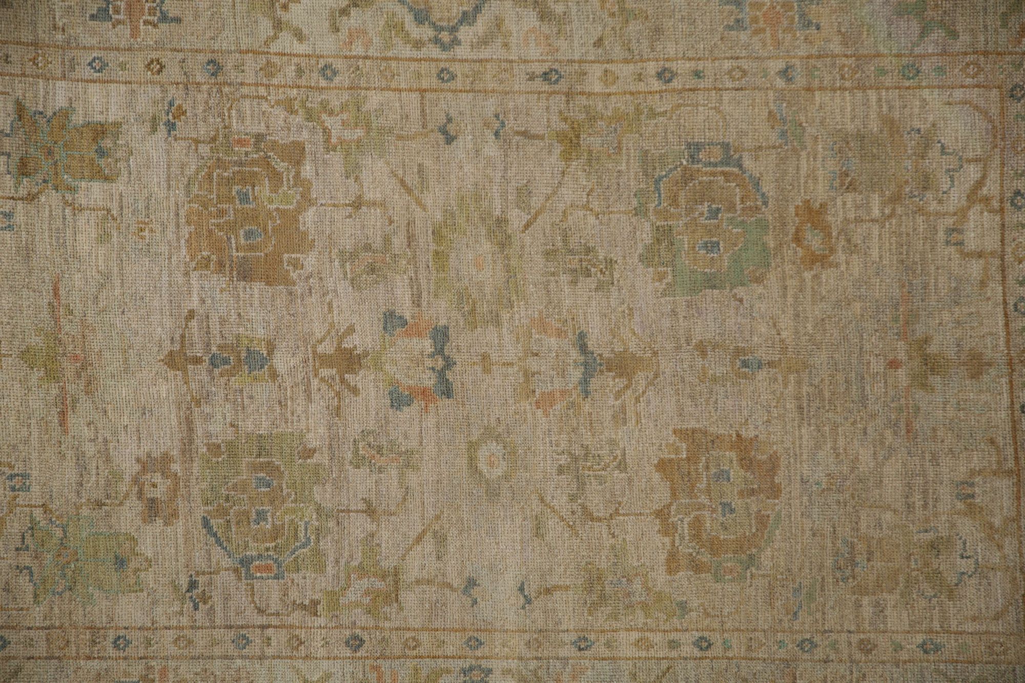 Thumbnail 3 for Turkey Oushak Tribal Rug 96058