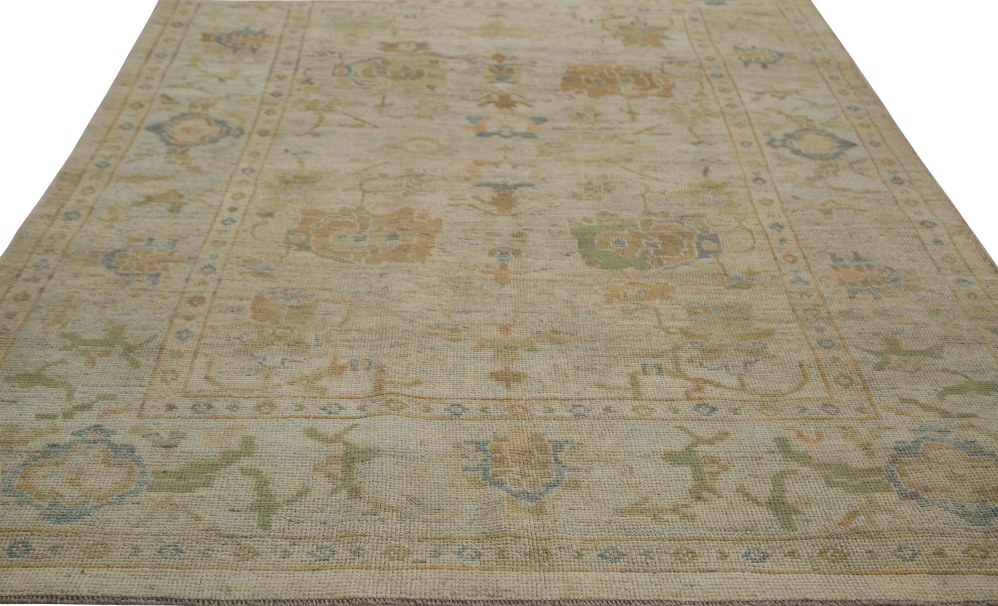 Thumbnail 7 for Turkey Oushak Tribal Rug 96058