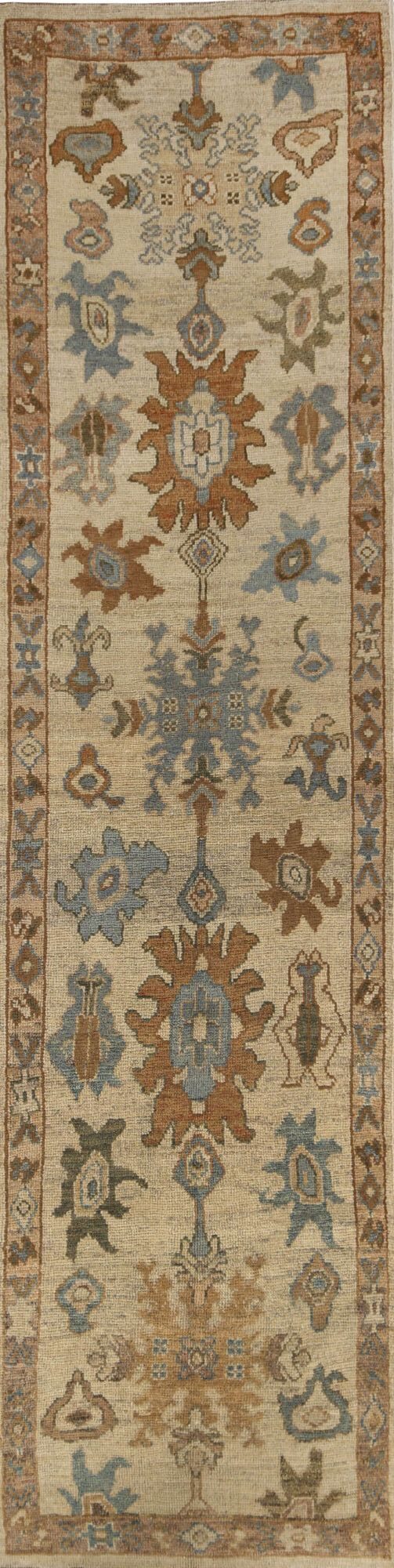Thumbnail 13 for Turkey Oushak Tribal Rug 96061