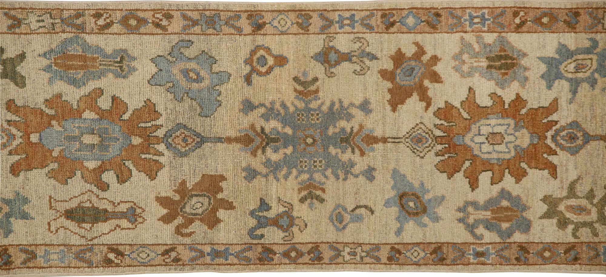 Thumbnail 5 for Turkey Oushak Tribal Rug 96061