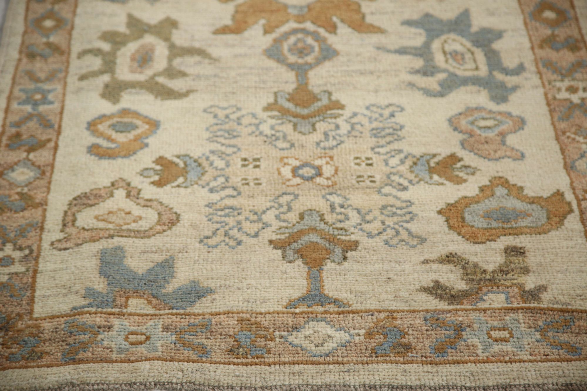 Thumbnail 8 for Turkey Oushak Tribal Rug 96061