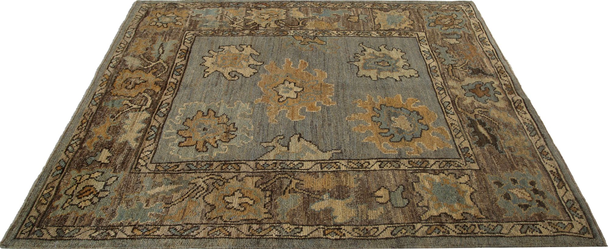 Thumbnail 14 for Turkey Oushak Tribal Rug 96067