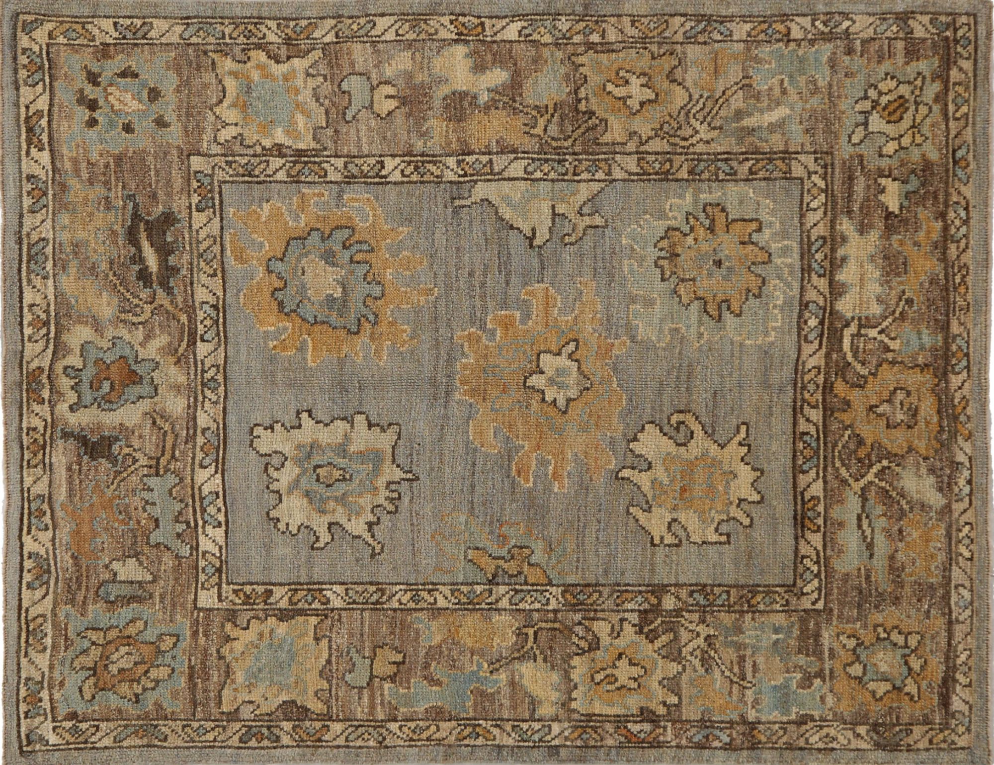 Thumbnail 7 for Turkey Oushak Tribal Rug 96067