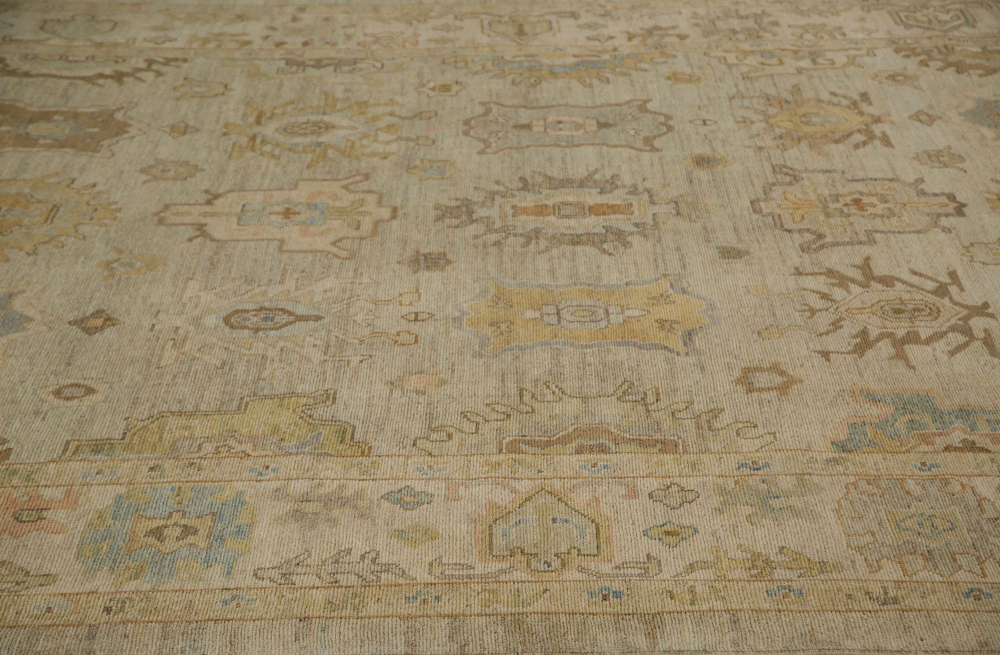 Thumbnail 6 for Turkey Oushak Tribal Rug 96070