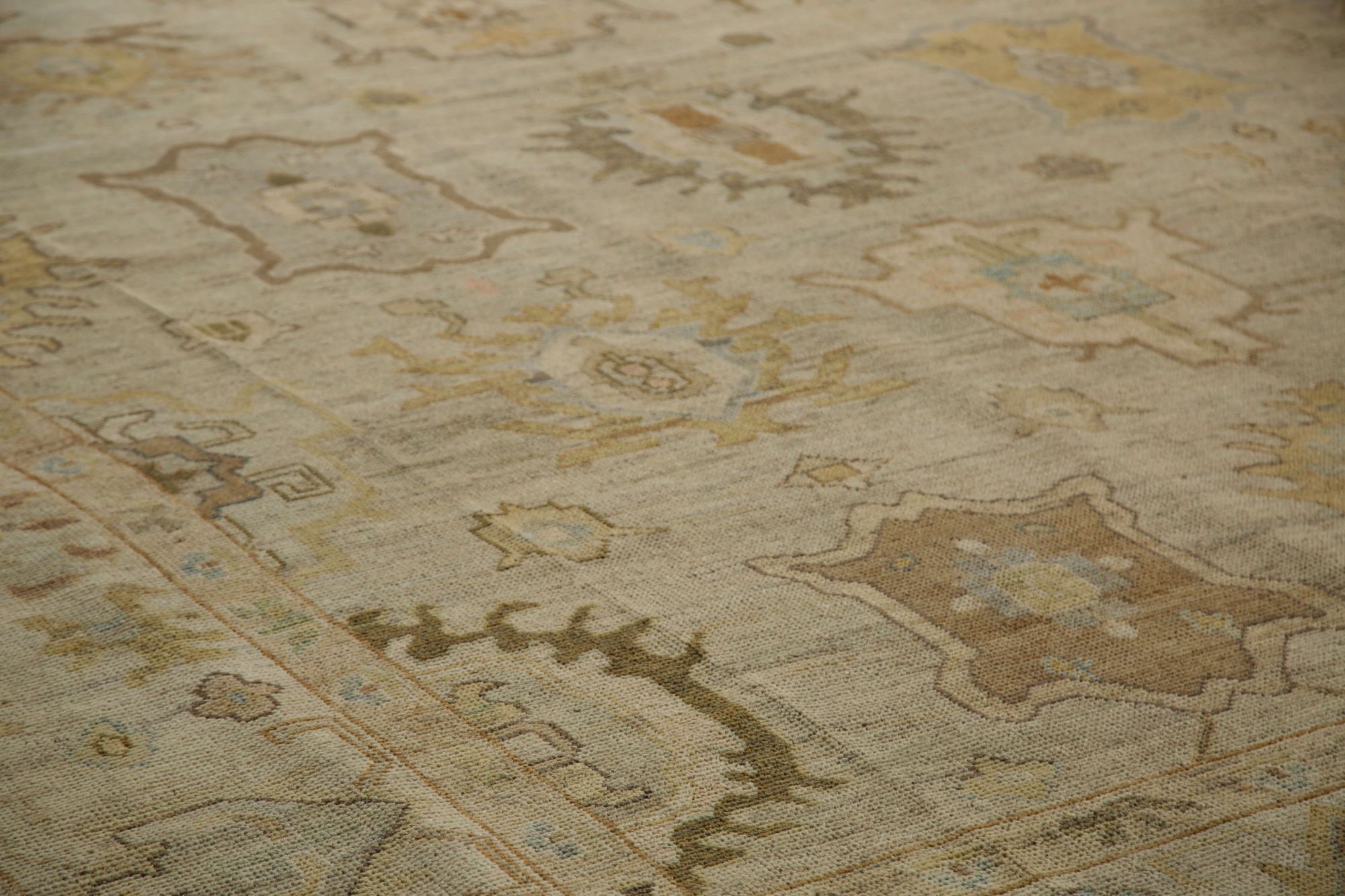 Thumbnail 8 for Turkey Oushak Tribal Rug 96070