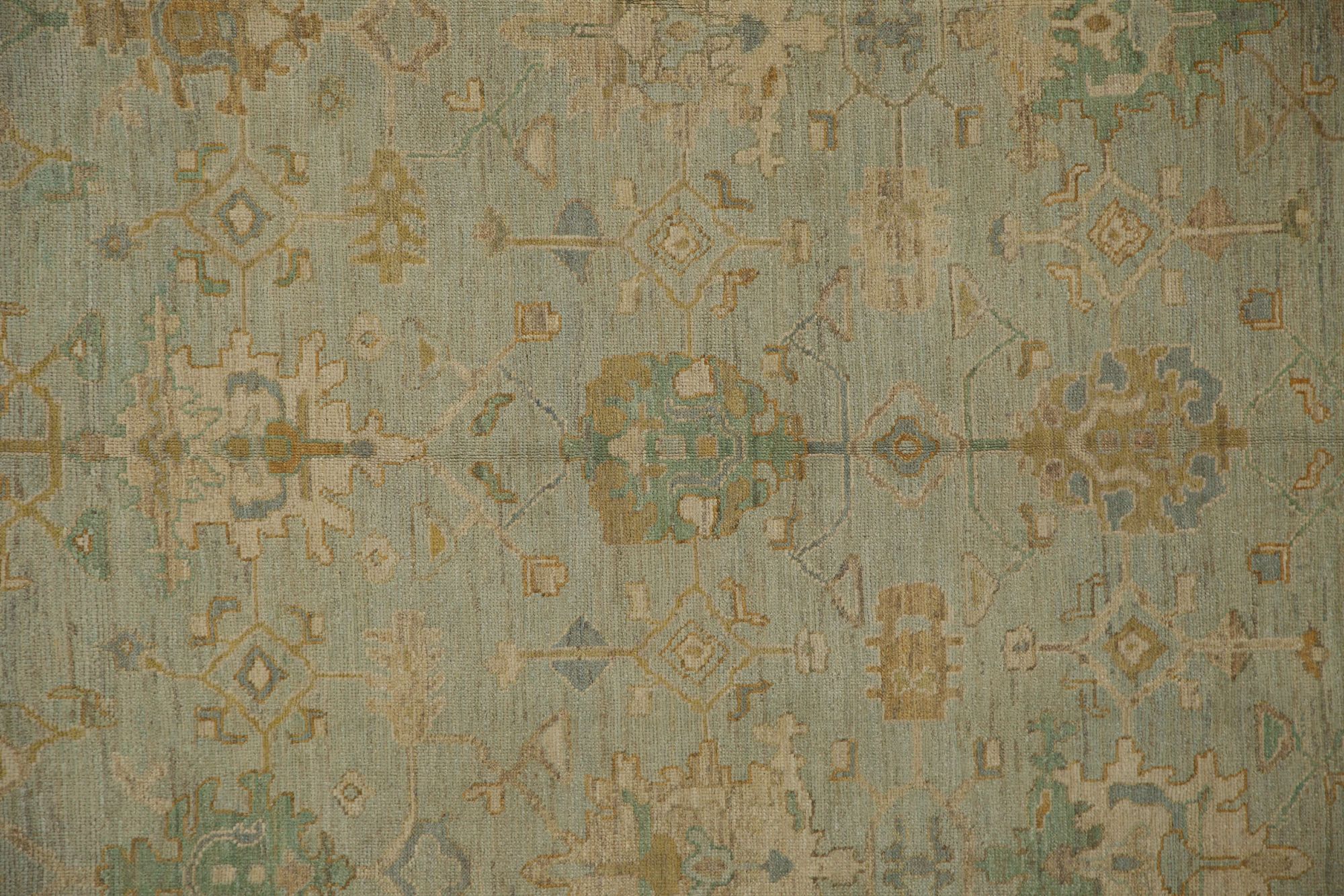 Thumbnail 3 for Turkey Oushak Tribal Rug 96072