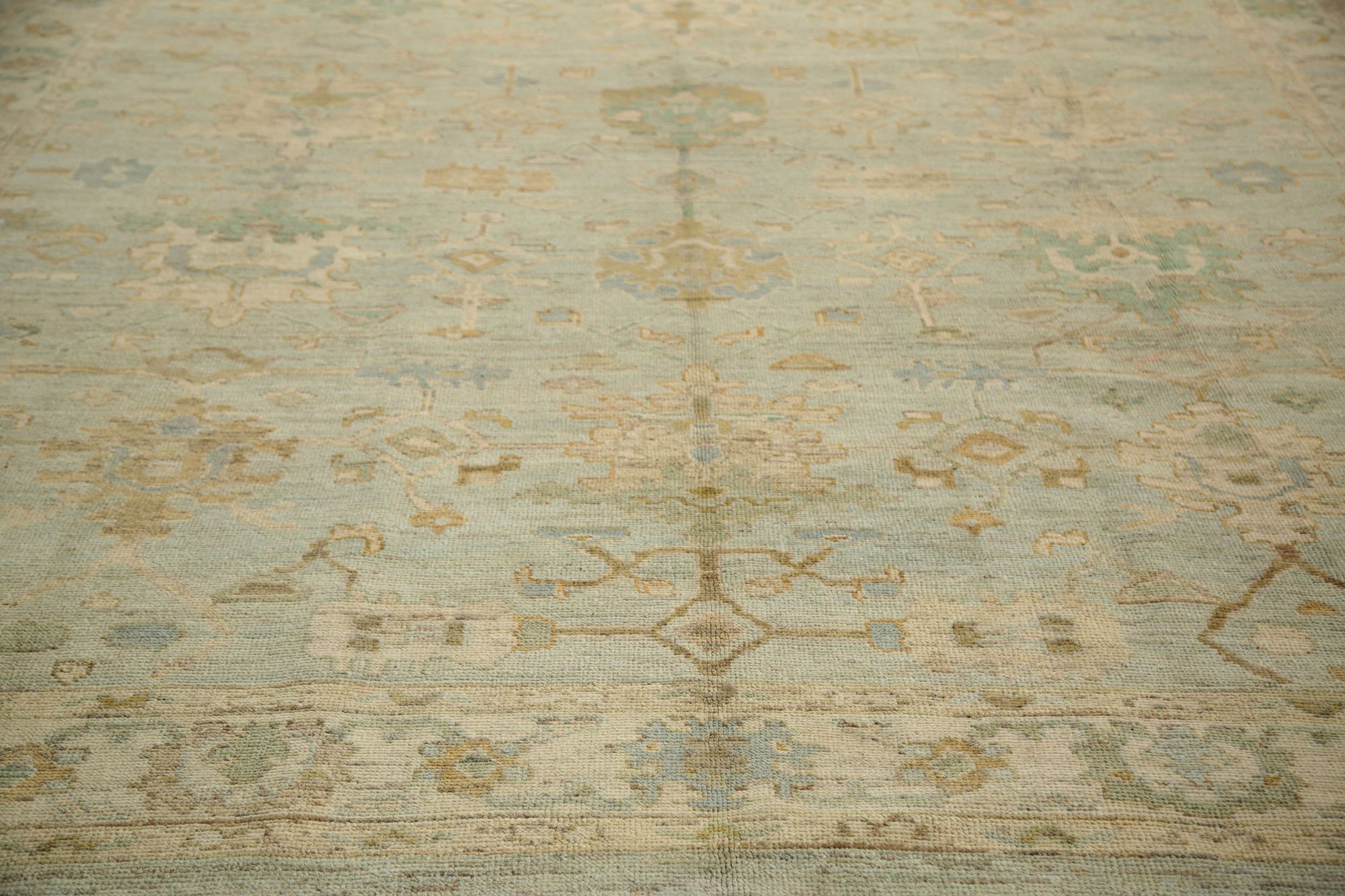 Thumbnail 6 for Turkey Oushak Tribal Rug 96072