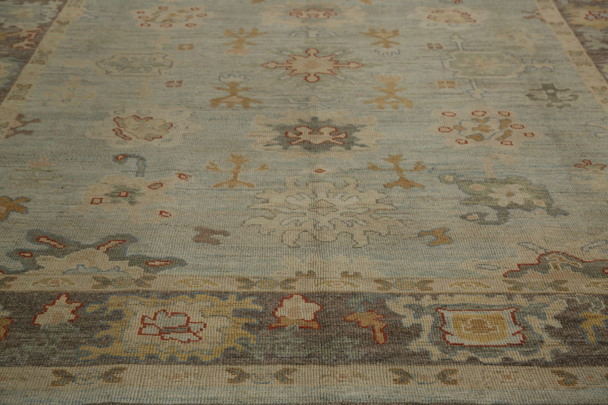 Thumbnail 6 for Turkey Oushak Tribal Rug 96084