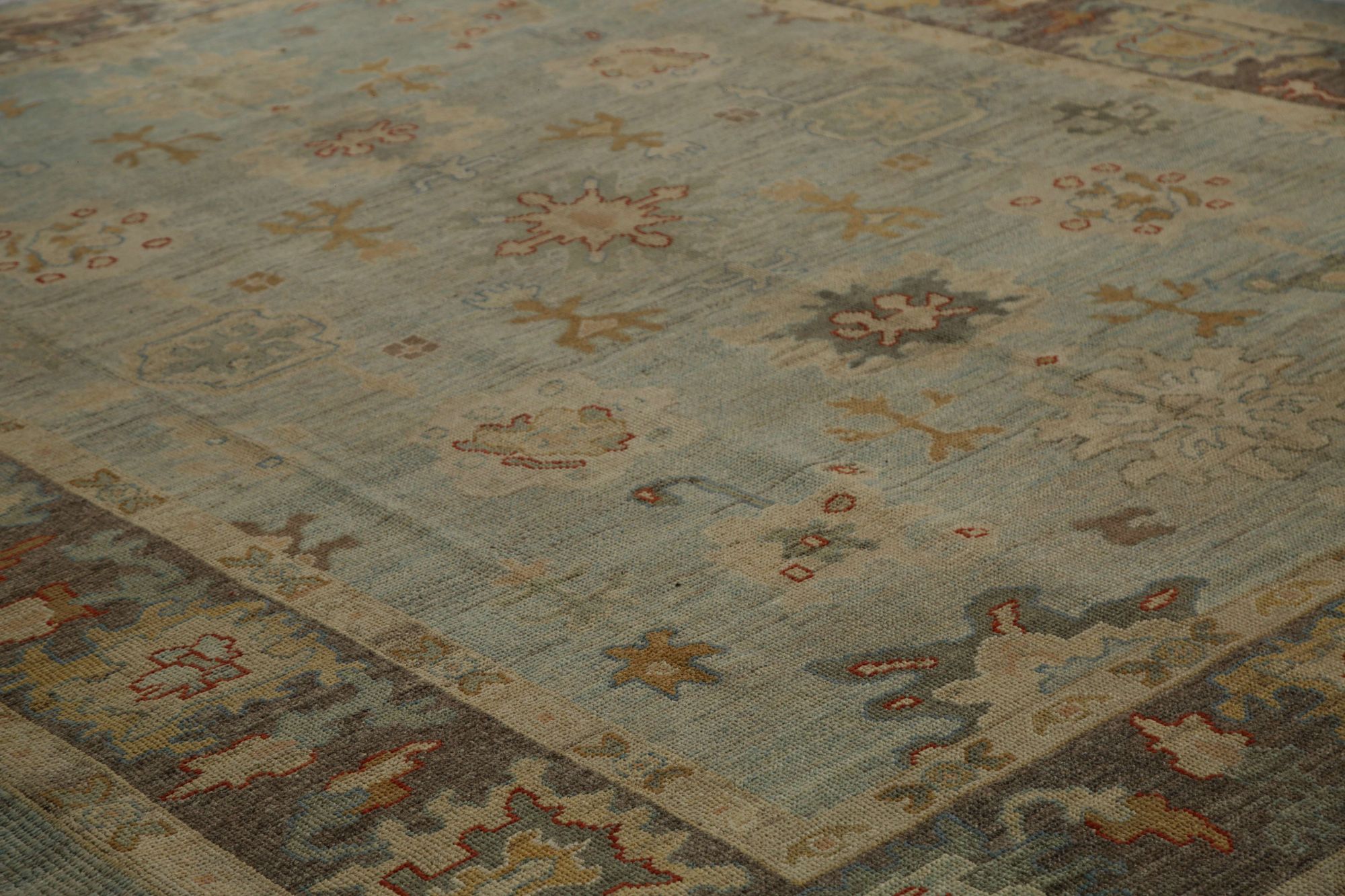 Thumbnail 7 for Turkey Oushak Tribal Rug 96084