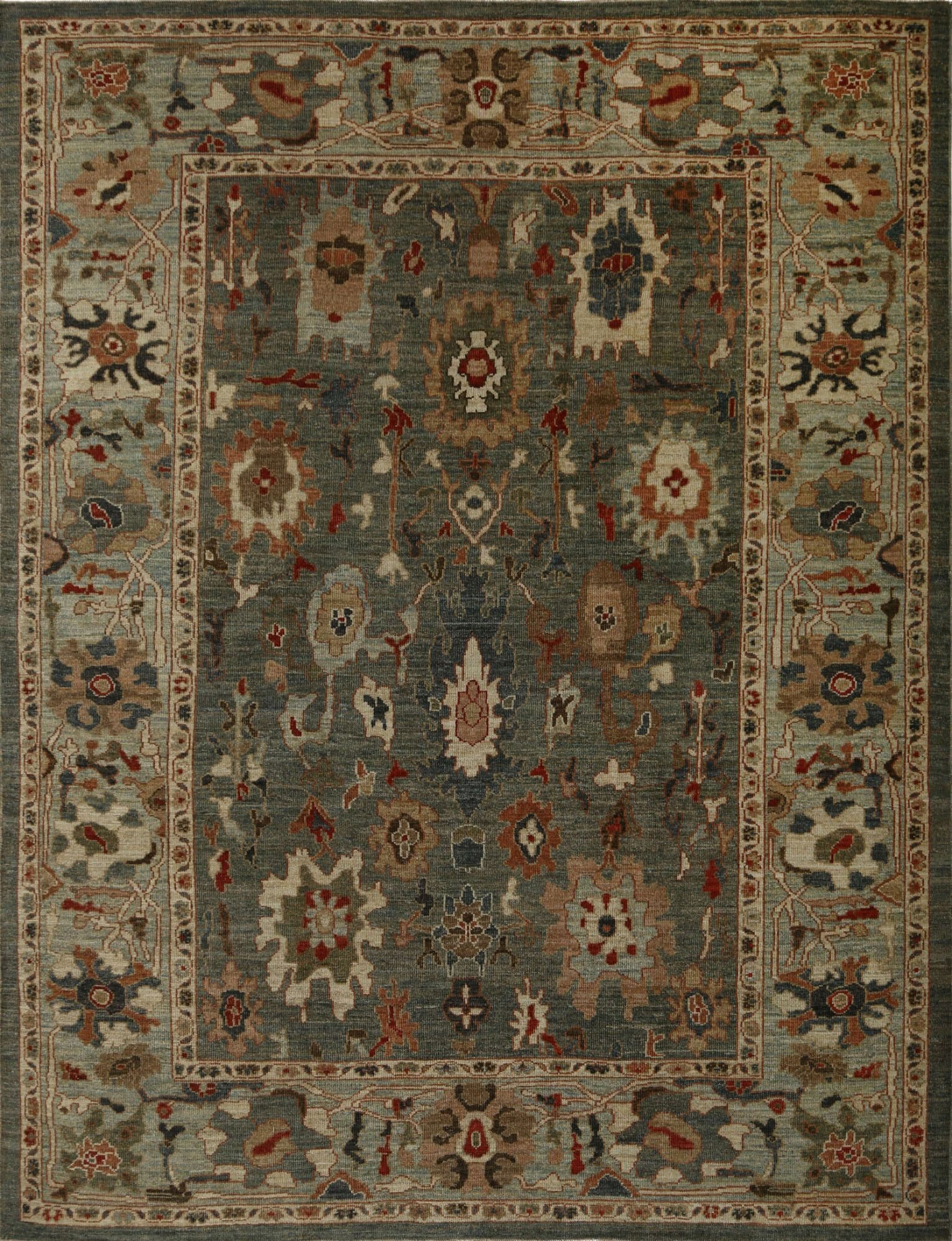 Thumbnail 2 for Turkey Sultanabad Tribal Rug 96092