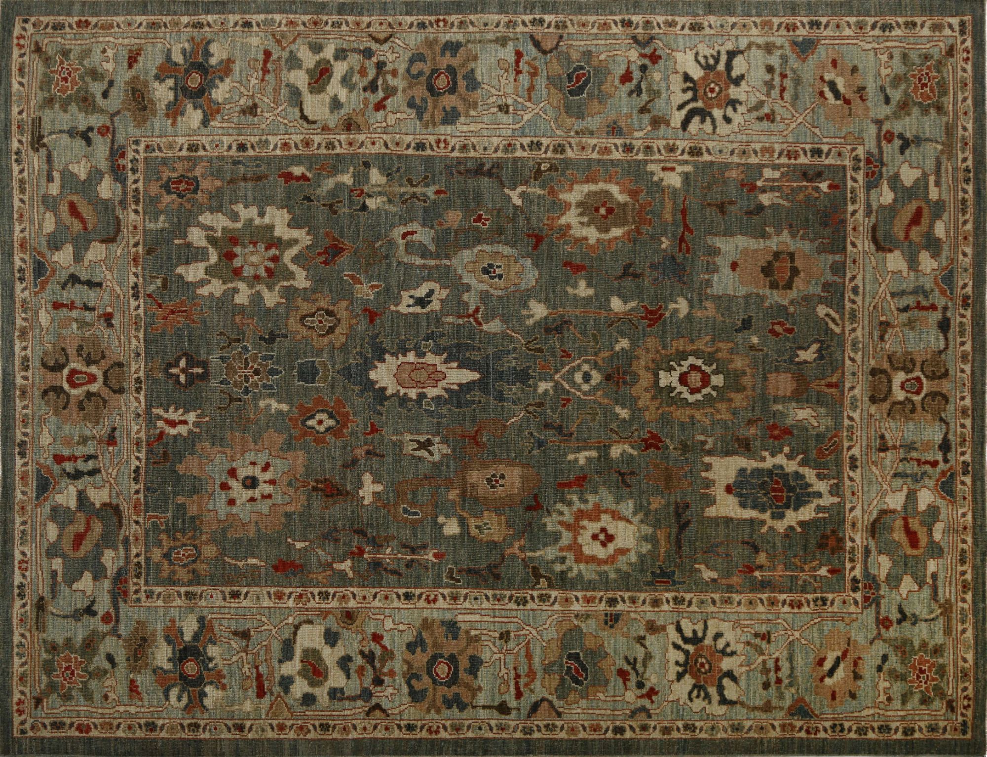Thumbnail 3 for Turkey Sultanabad Tribal Rug 96092