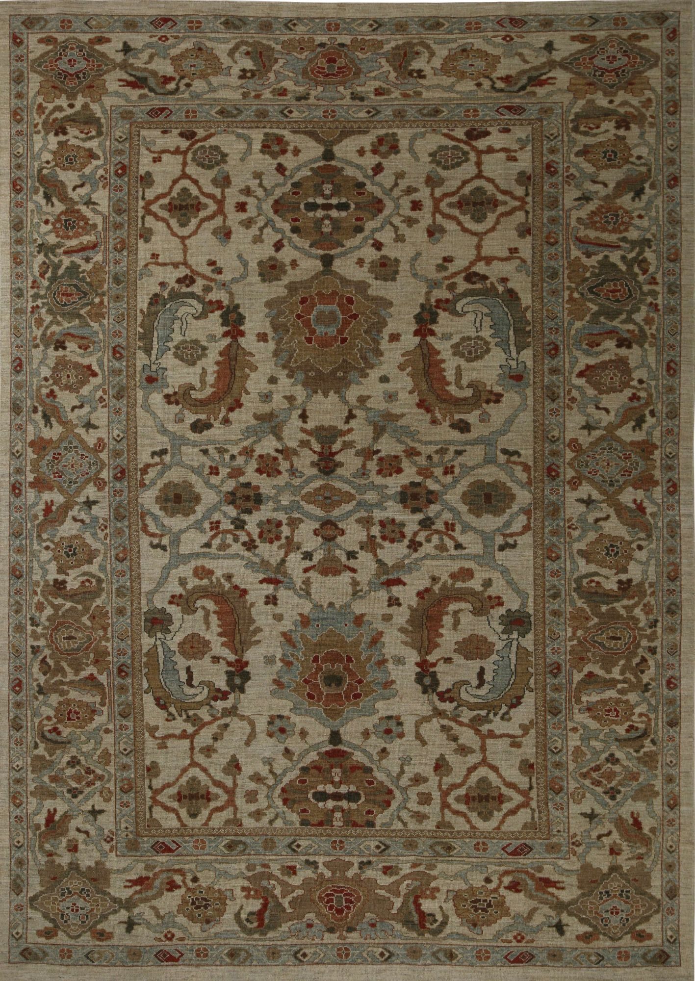 Thumbnail 2 for Turkey Sultanabad Tribal Rug 96094