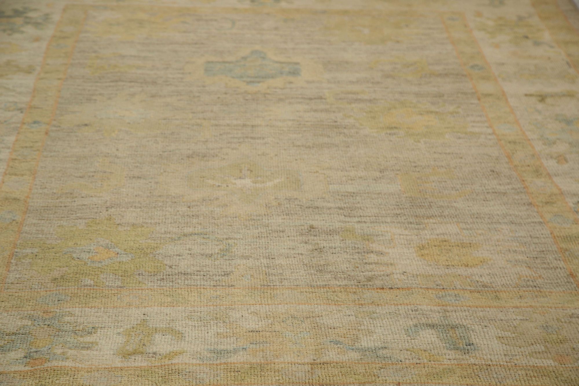 Thumbnail 8 for Turkey Oushak Tribal Rug 96100