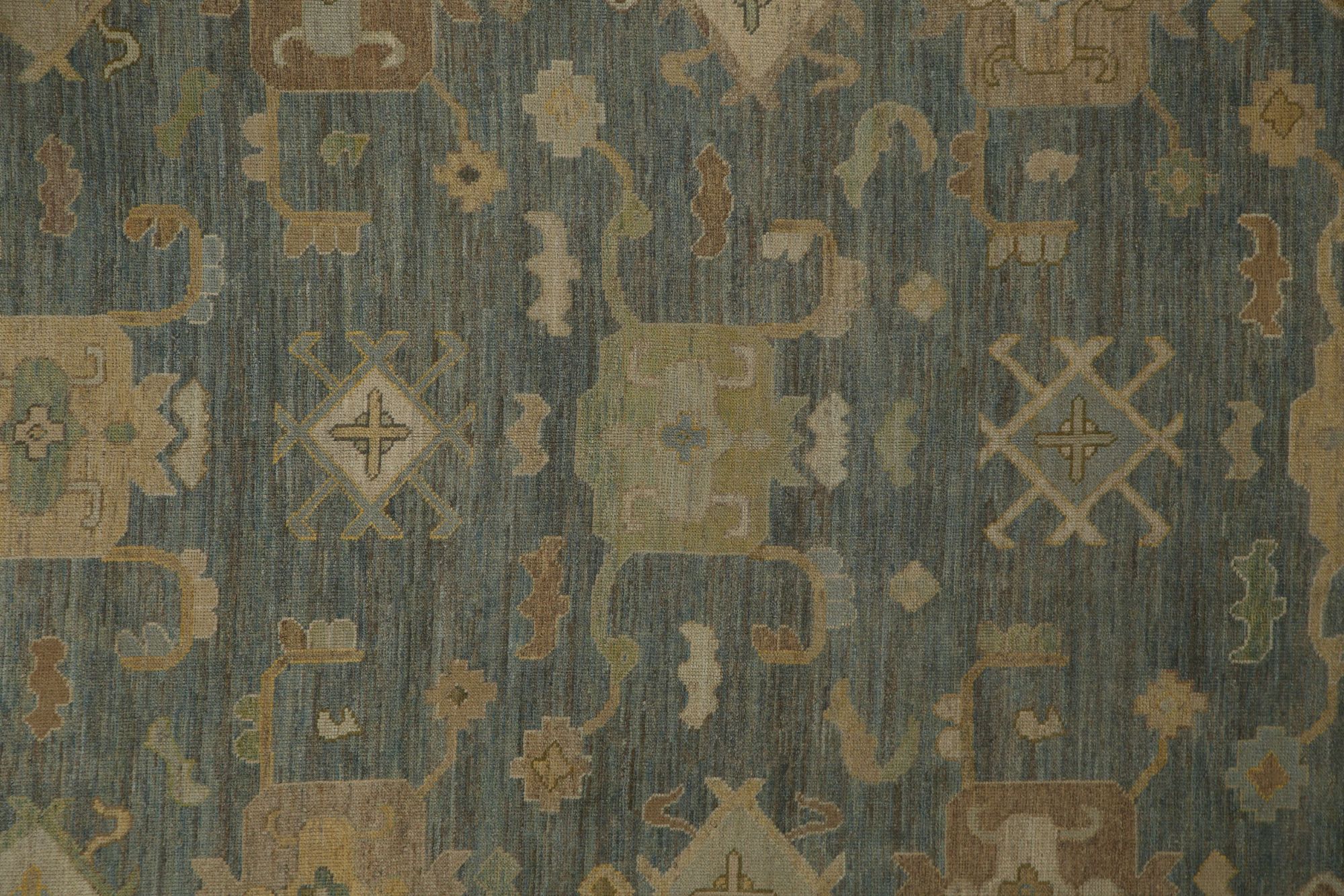 Thumbnail 3 for Turkey Oushak Tribal Rug 96111