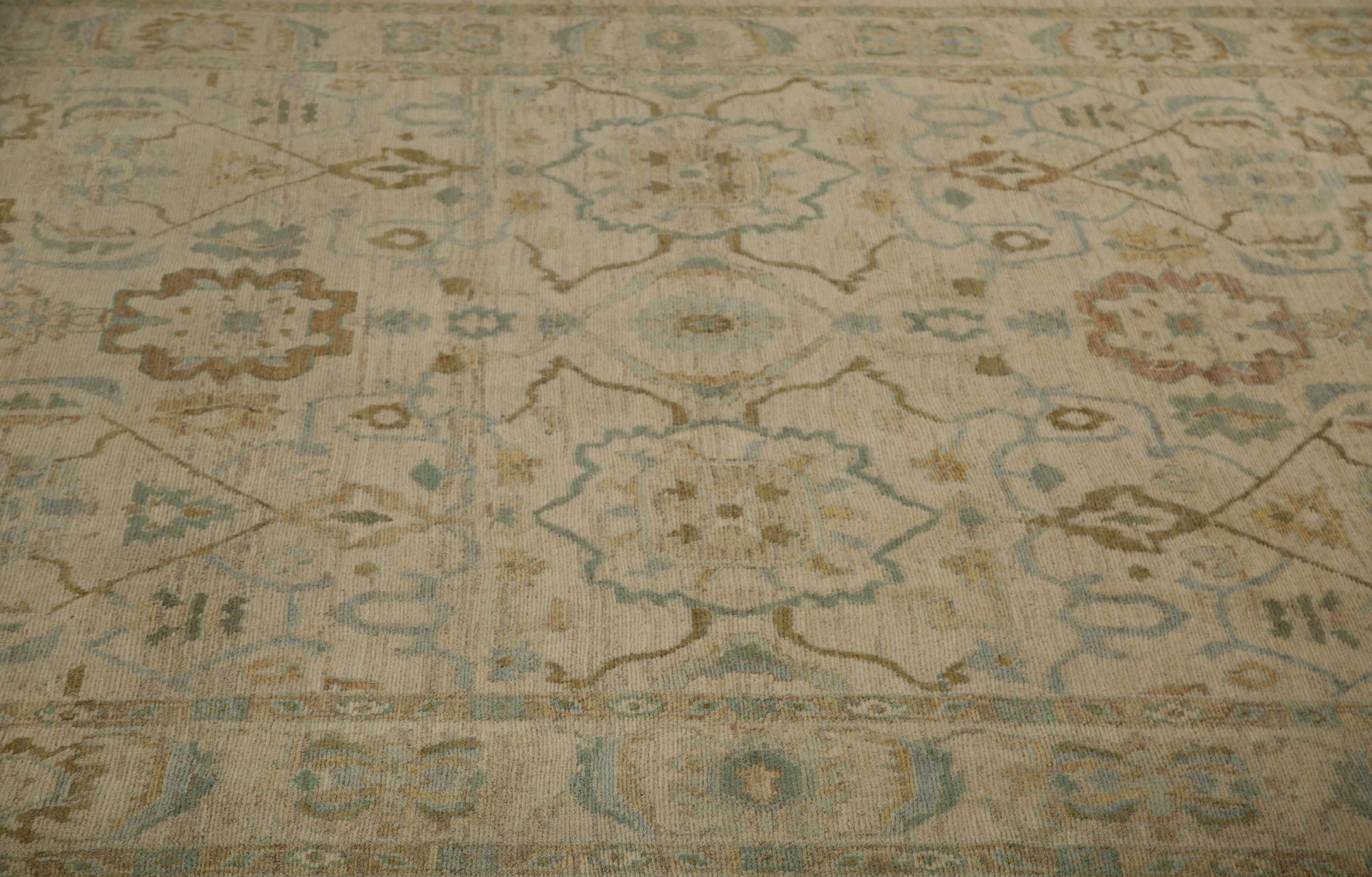 Thumbnail 8 for Turkey Oushak Tribal Rug 96112