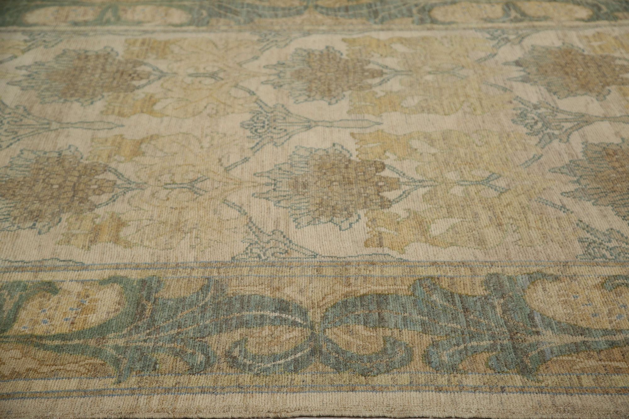 Thumbnail 8 for Turkey Oushak Tribal Rug 96113