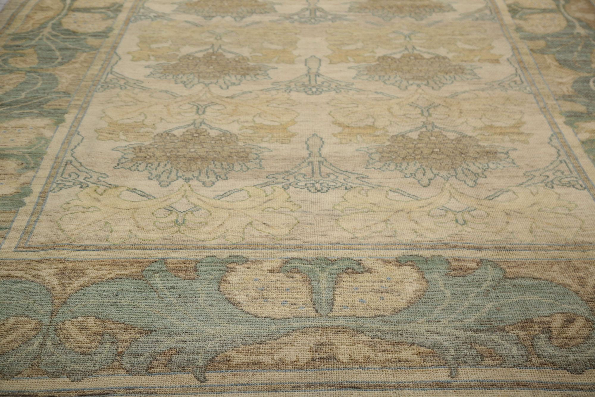 Thumbnail 7 for Turkey Oushak Tribal Rug 96113