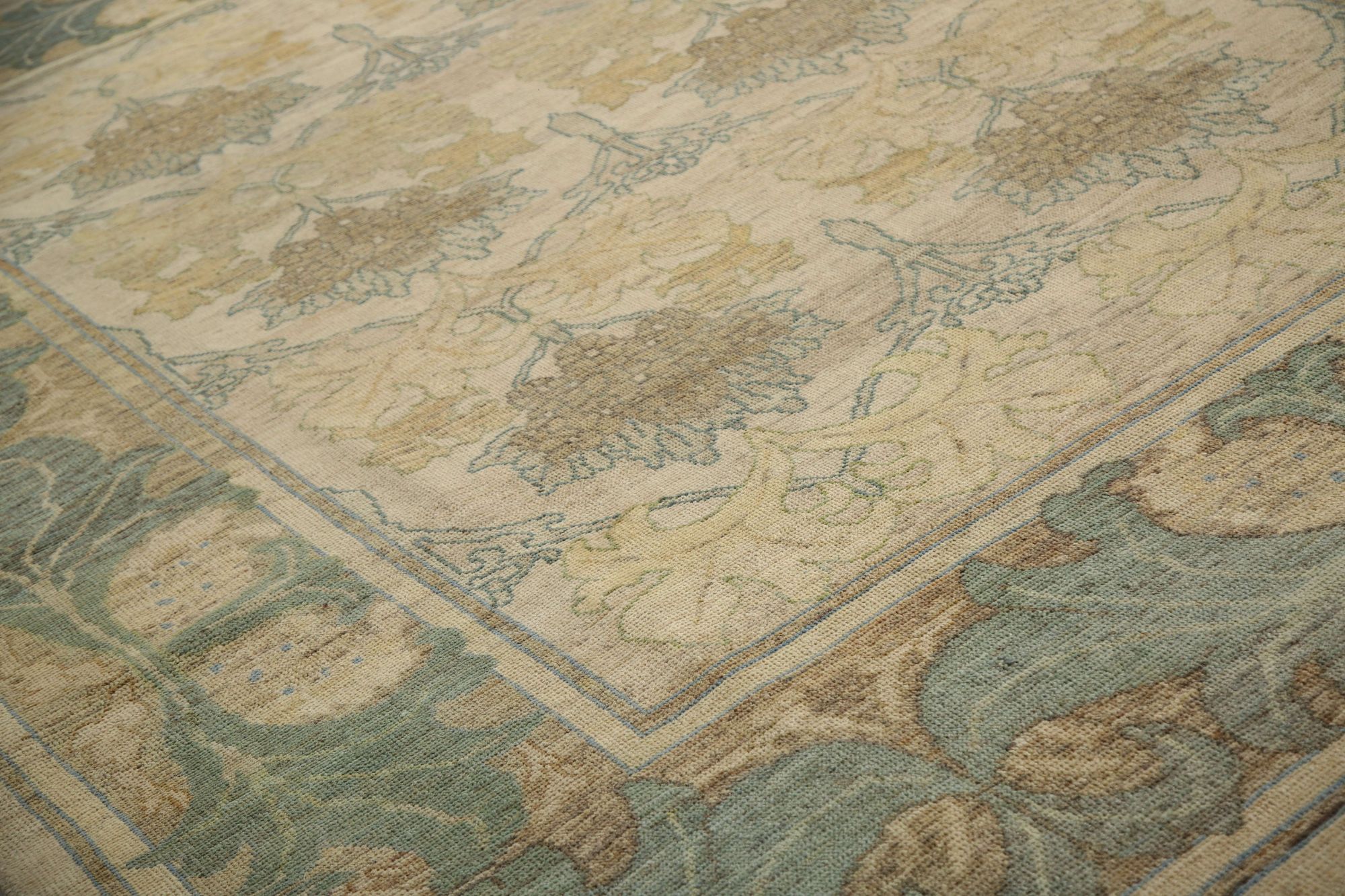 Thumbnail 6 for Turkey Oushak Tribal Rug 96113