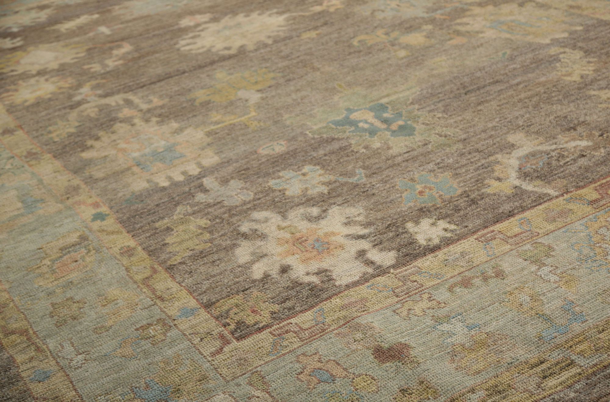 Thumbnail 8 for Turkey Oushak Tribal Rug 96114