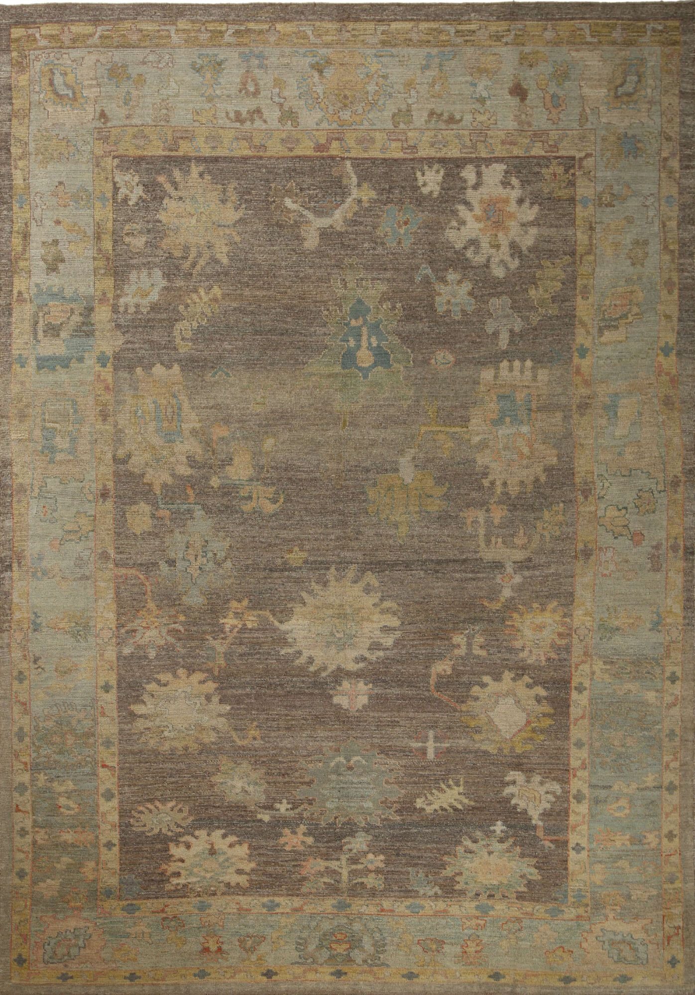 Thumbnail 4 for Turkey Oushak Tribal Rug 96114