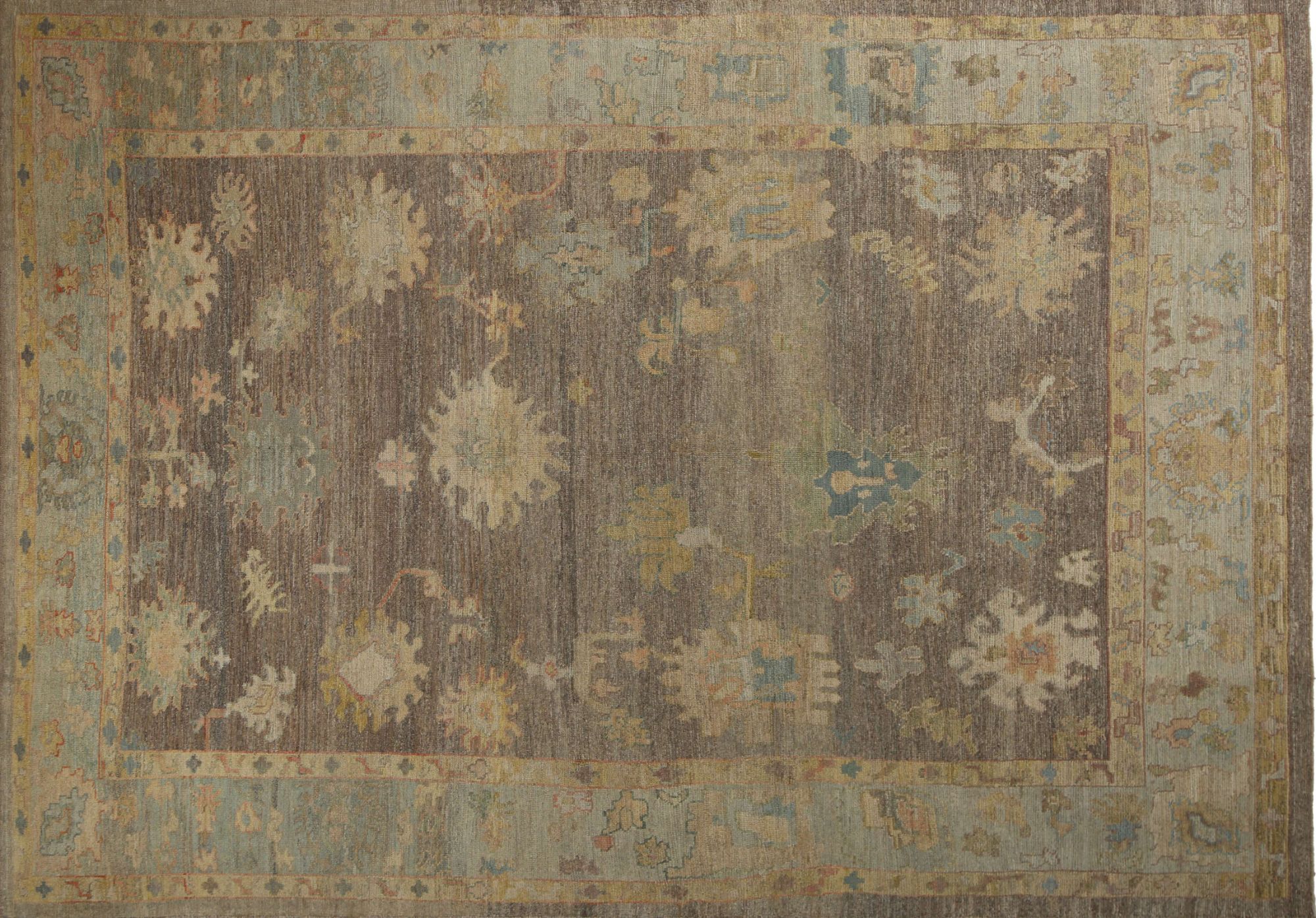 Thumbnail 5 for Turkey Oushak Tribal Rug 96114