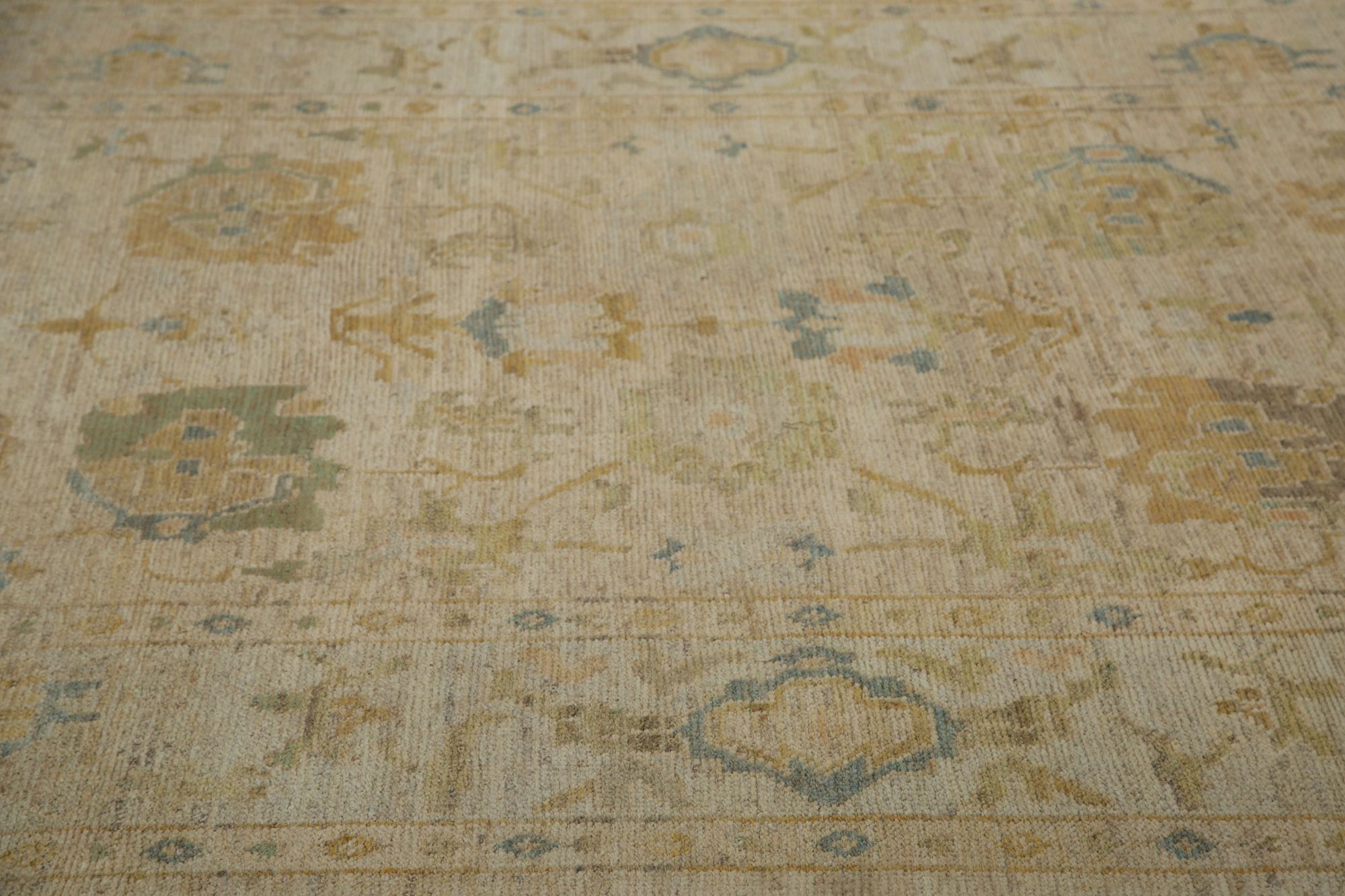 Thumbnail 8 for Turkey Oushak Tribal Rug 96117