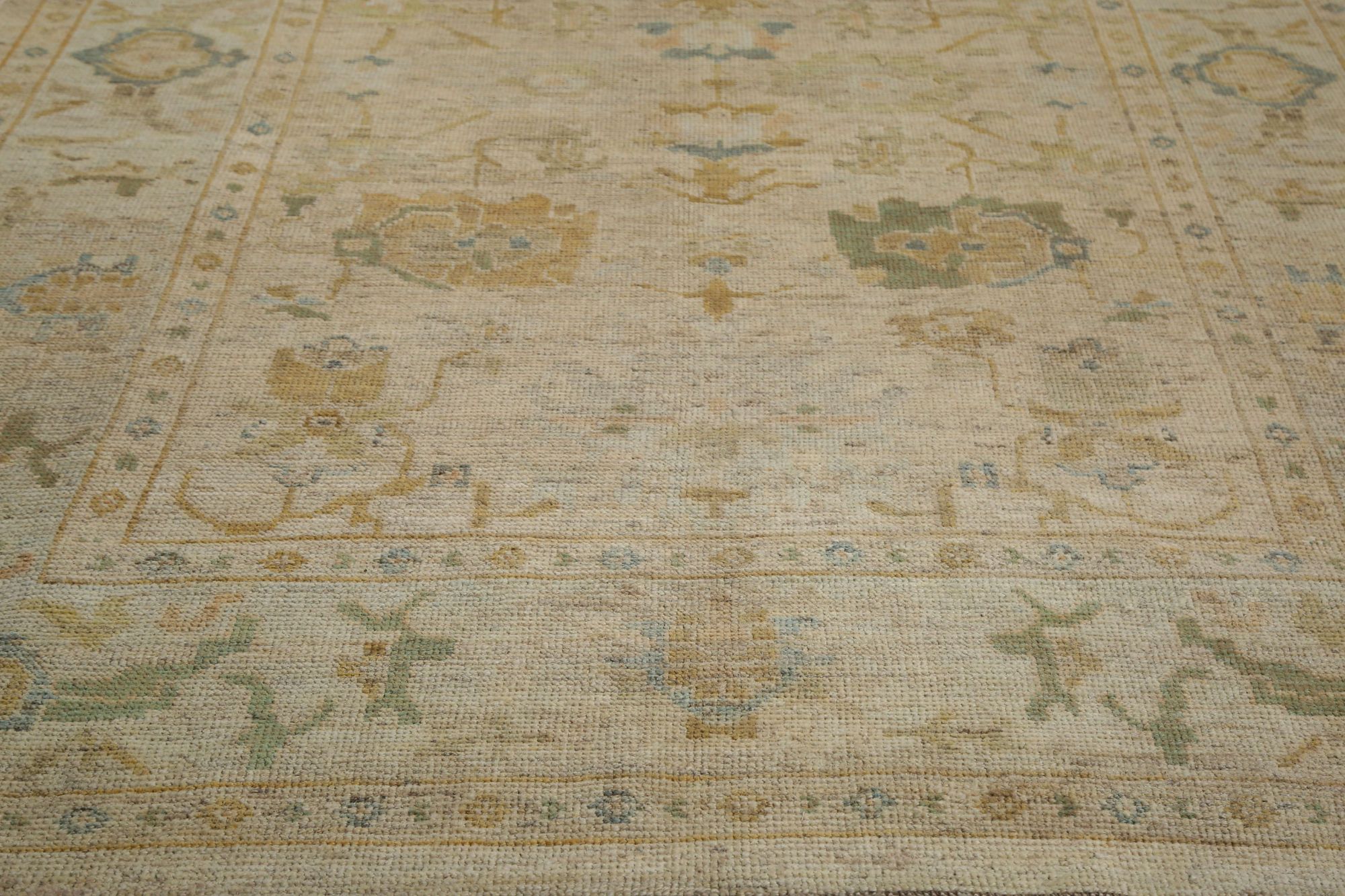 Thumbnail 7 for Turkey Oushak Tribal Rug 96117