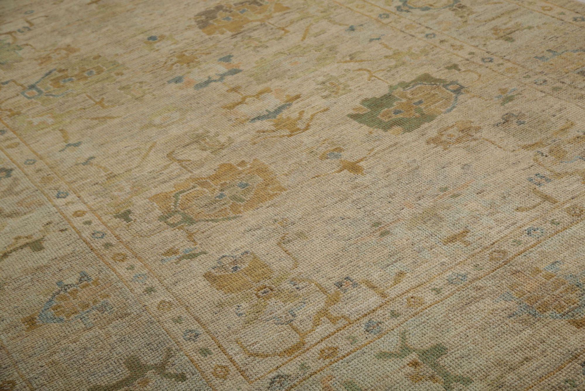 Thumbnail 6 for Turkey Oushak Tribal Rug 96117