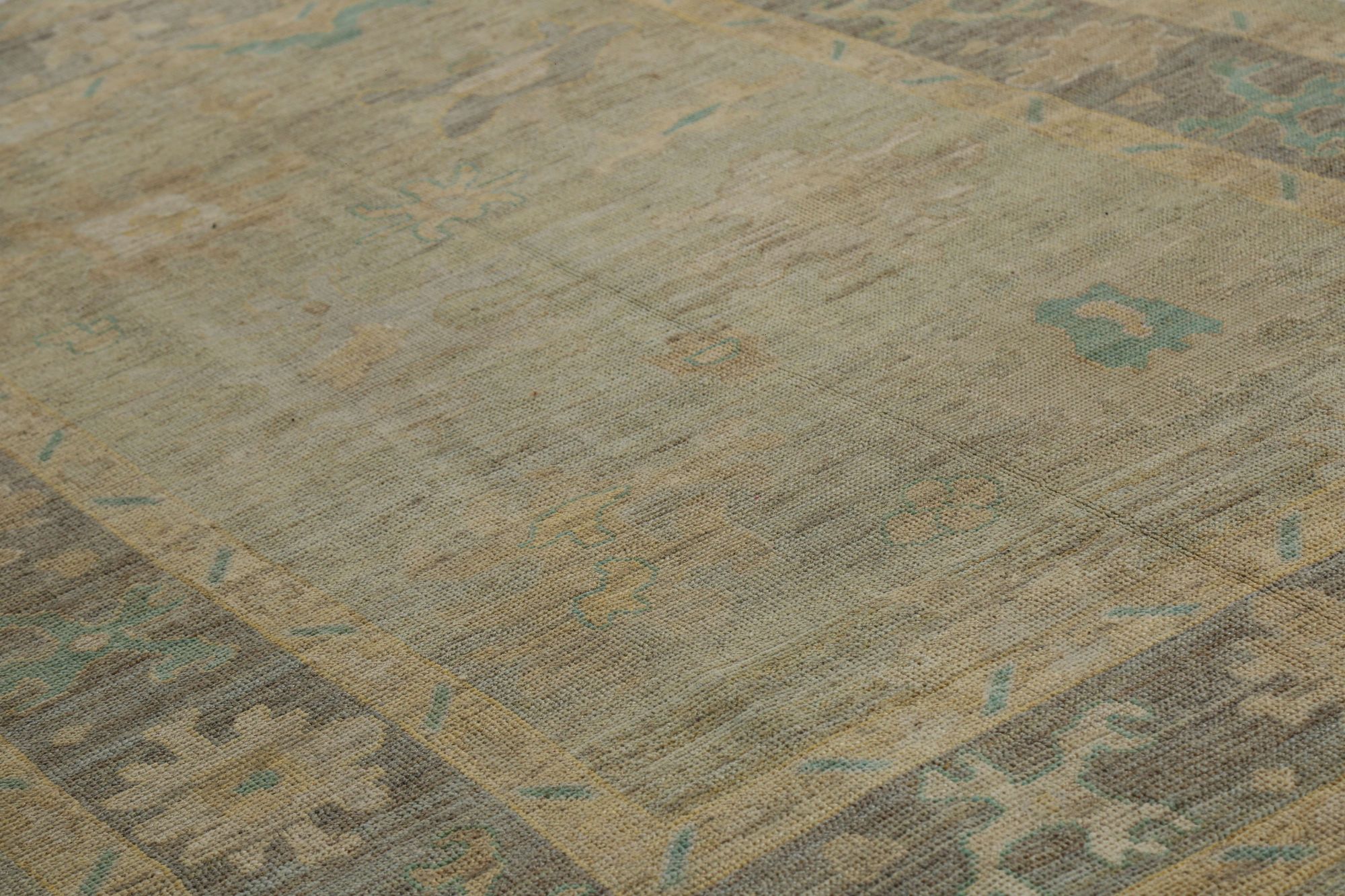 Thumbnail 7 for Turkey Oushak Tribal Rug 96139