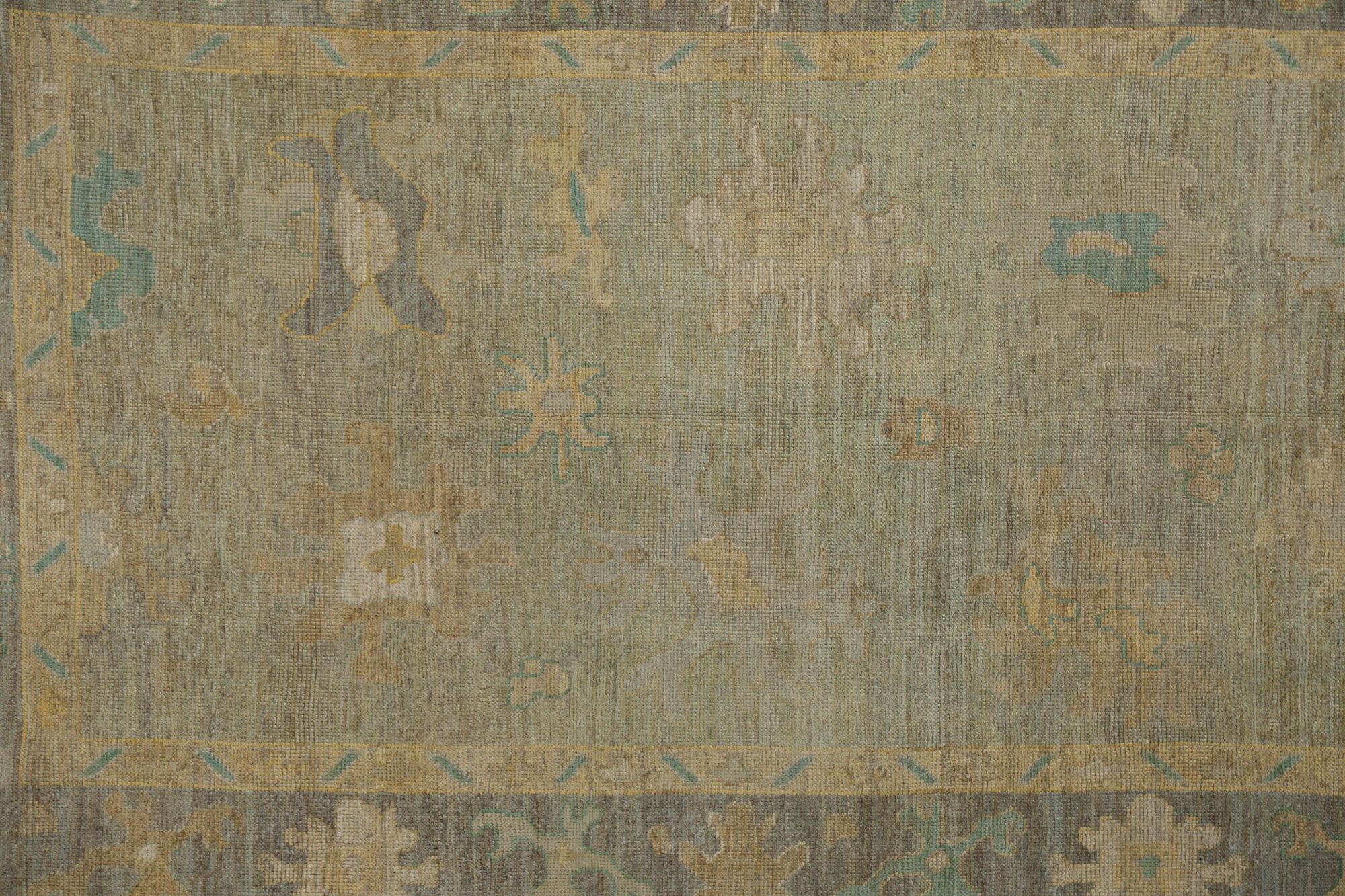 Thumbnail 3 for Turkey Oushak Tribal Rug 96139