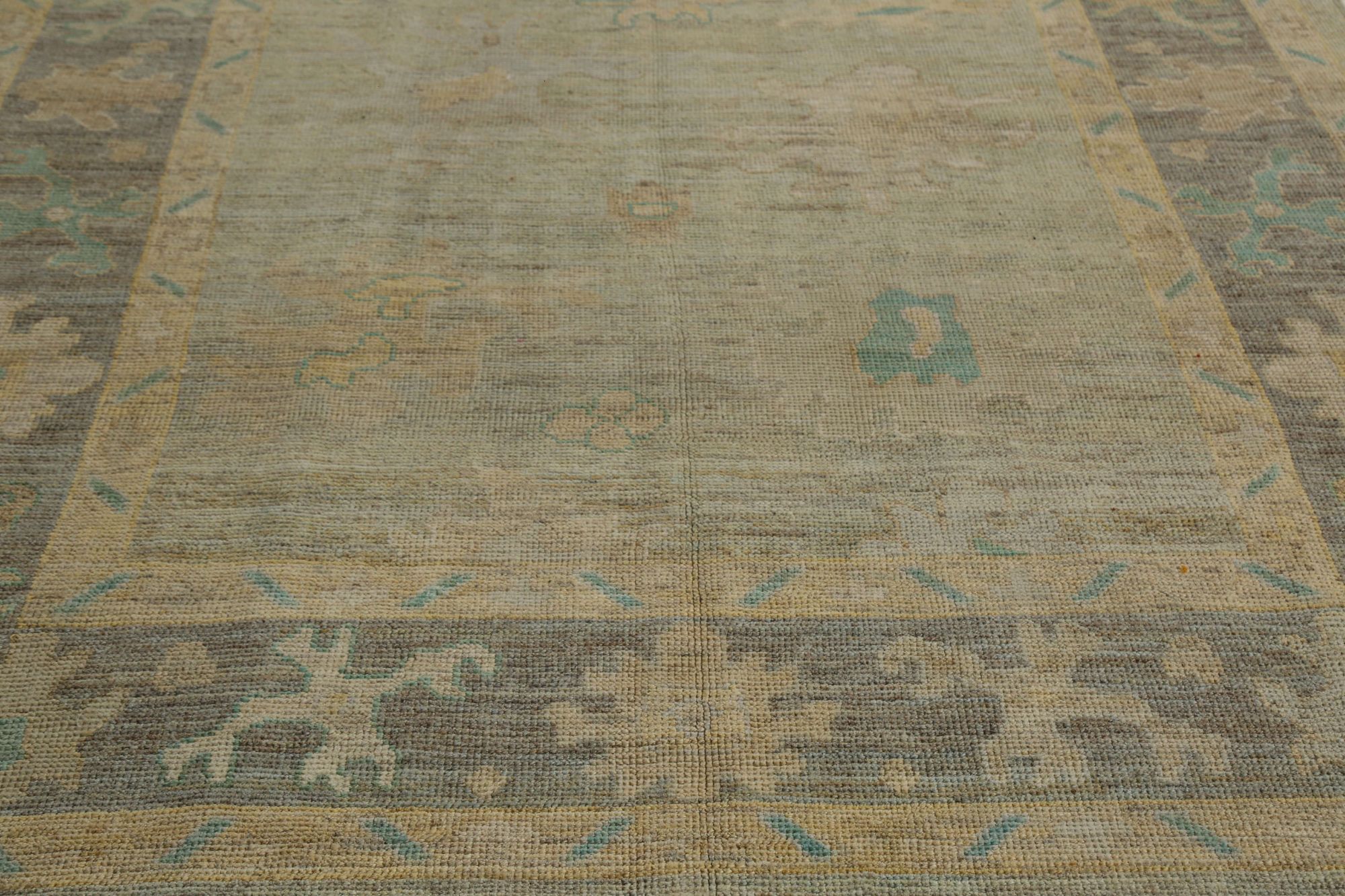 Thumbnail 6 for Turkey Oushak Tribal Rug 96139