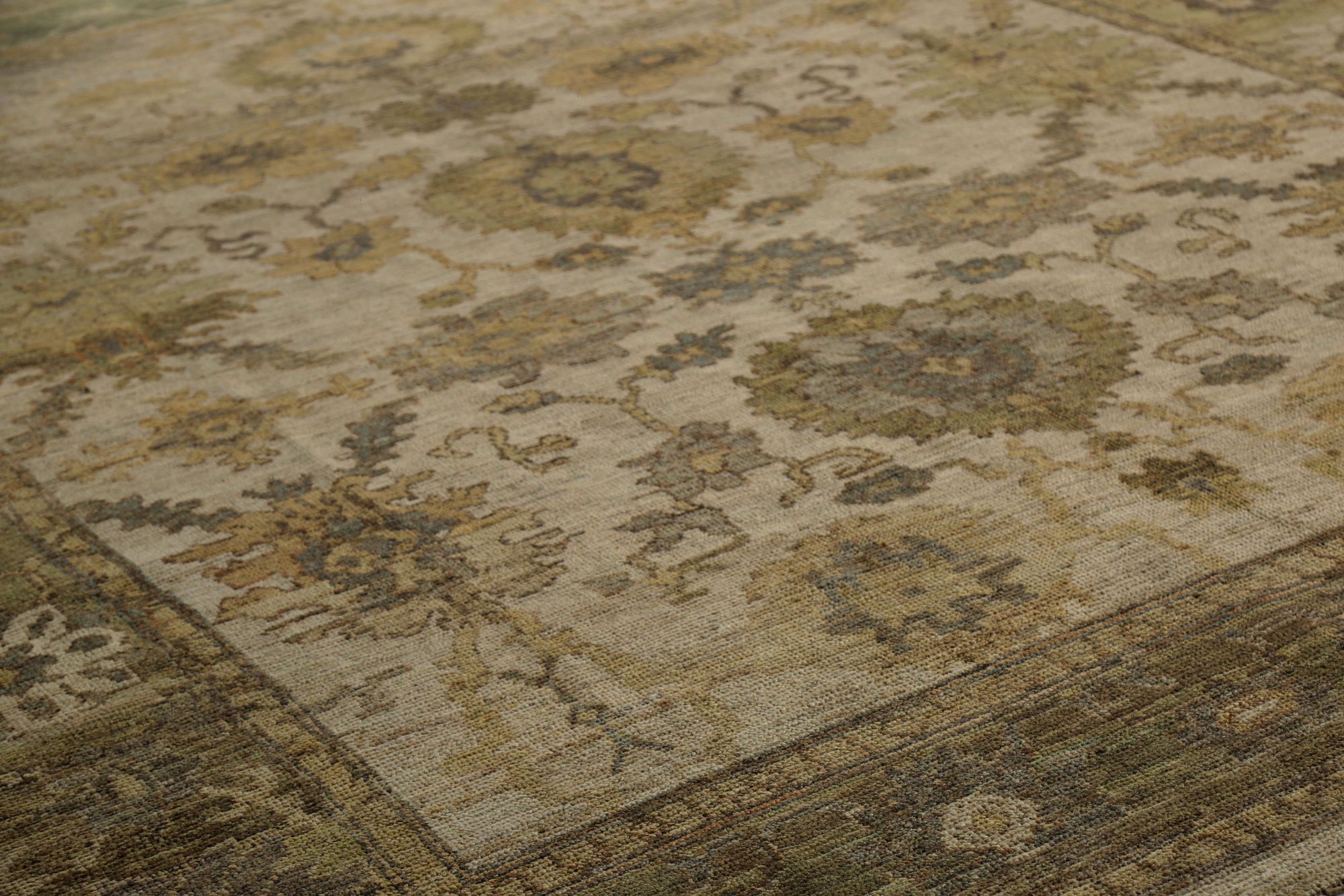 Thumbnail 7 for Turkey Oushak Tribal Rug 96144