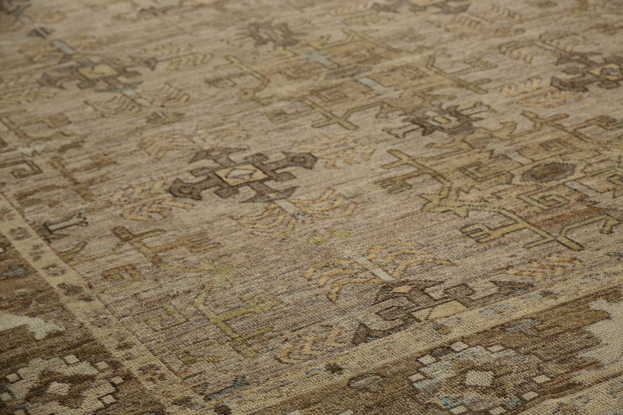 Thumbnail 8 for Turkey Oushak Tribal Rug 96147