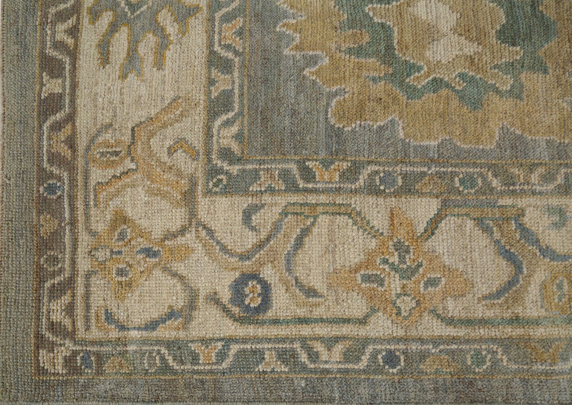 Thumbnail 5 for Turkey Oushak Tribal Rug 96148