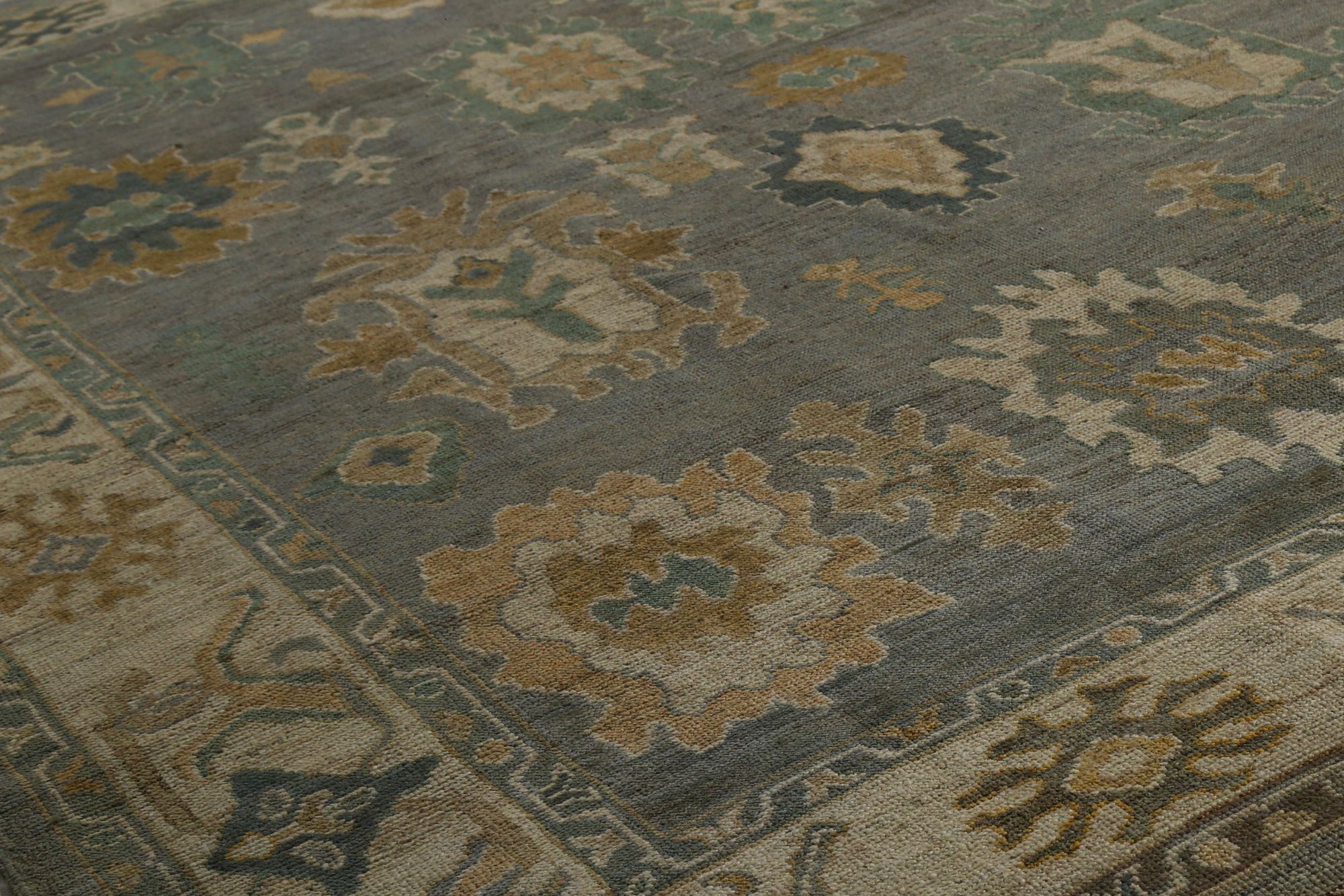 Thumbnail 6 for Turkey Oushak Tribal Rug 96148