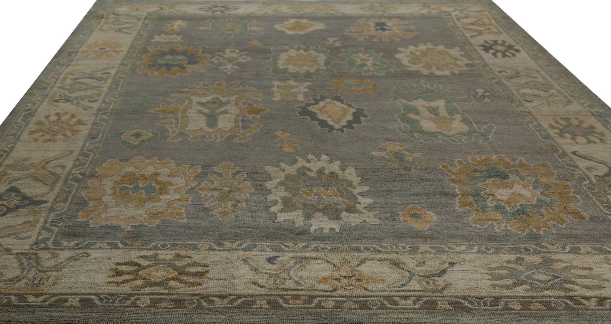 Thumbnail 7 for Turkey Oushak Tribal Rug 96148