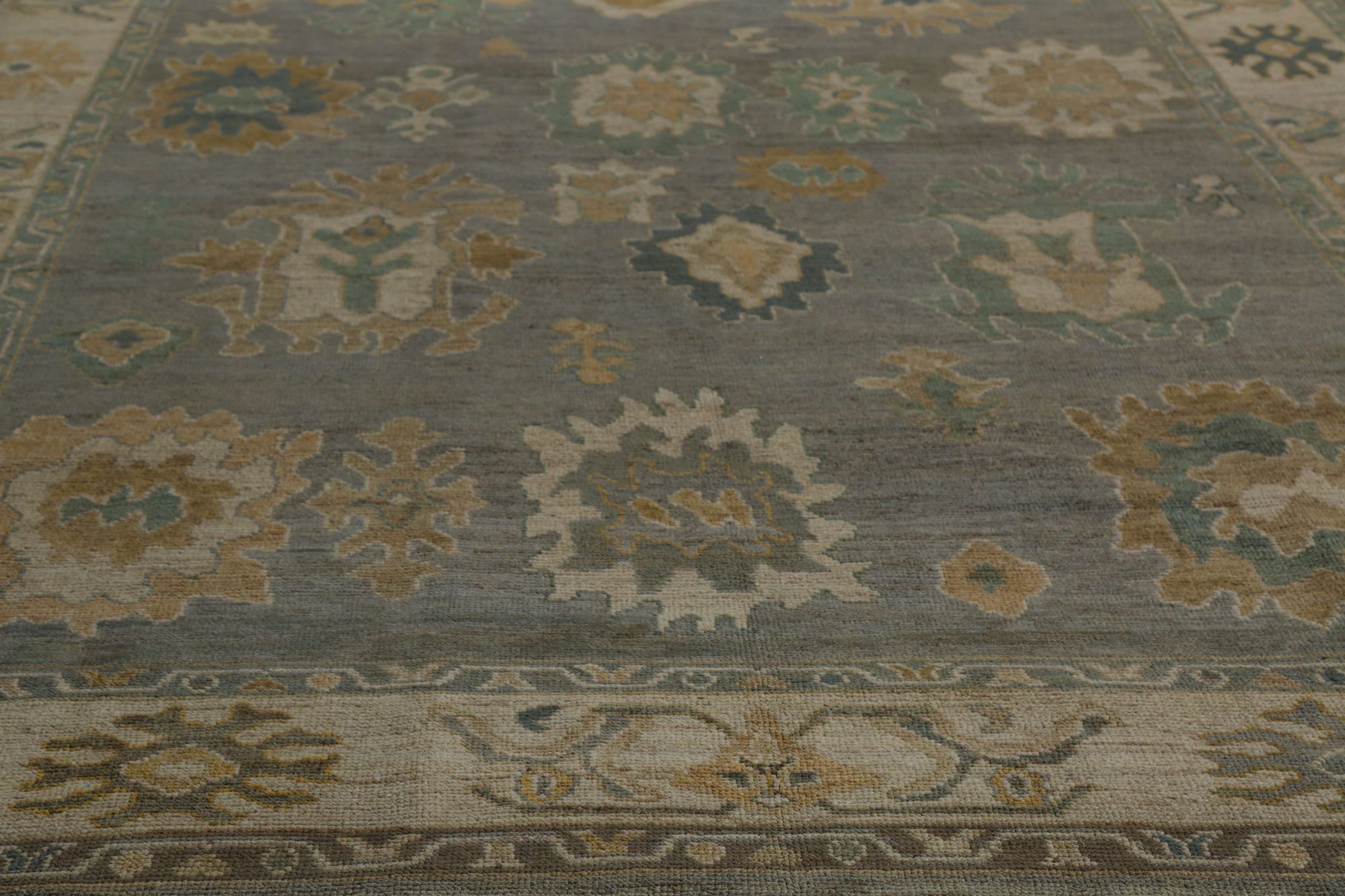 Thumbnail 8 for Turkey Oushak Tribal Rug 96148