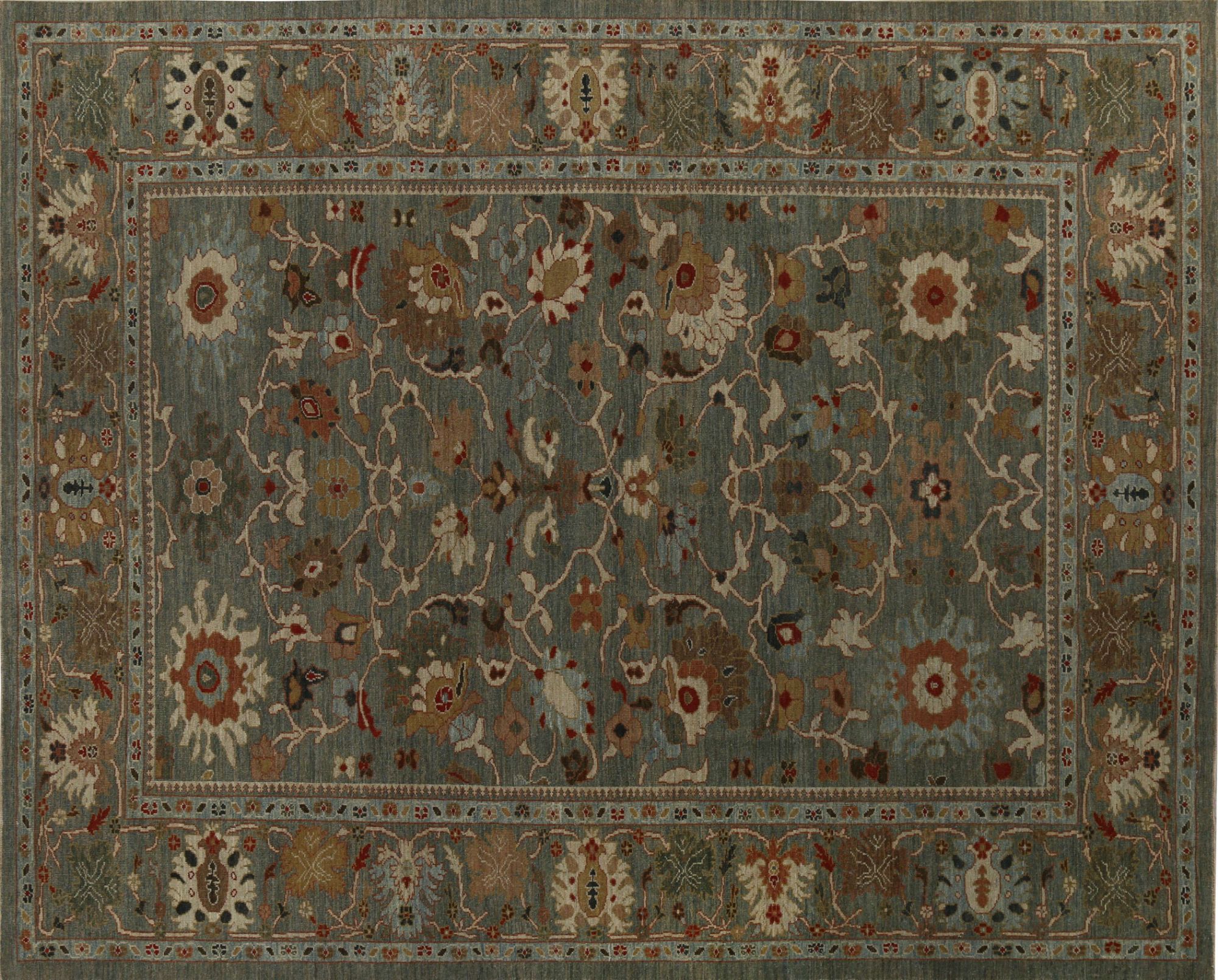 Thumbnail 4 for Turkey Sultanabad Tribal Rug 96155