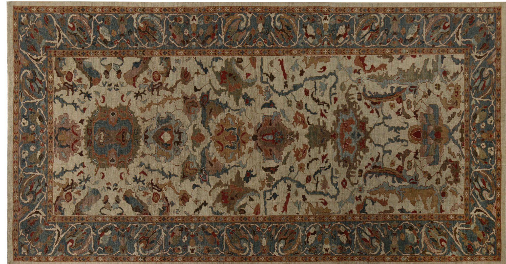 Thumbnail 6 for Turkey Sultanabad Tribal Rug 96164