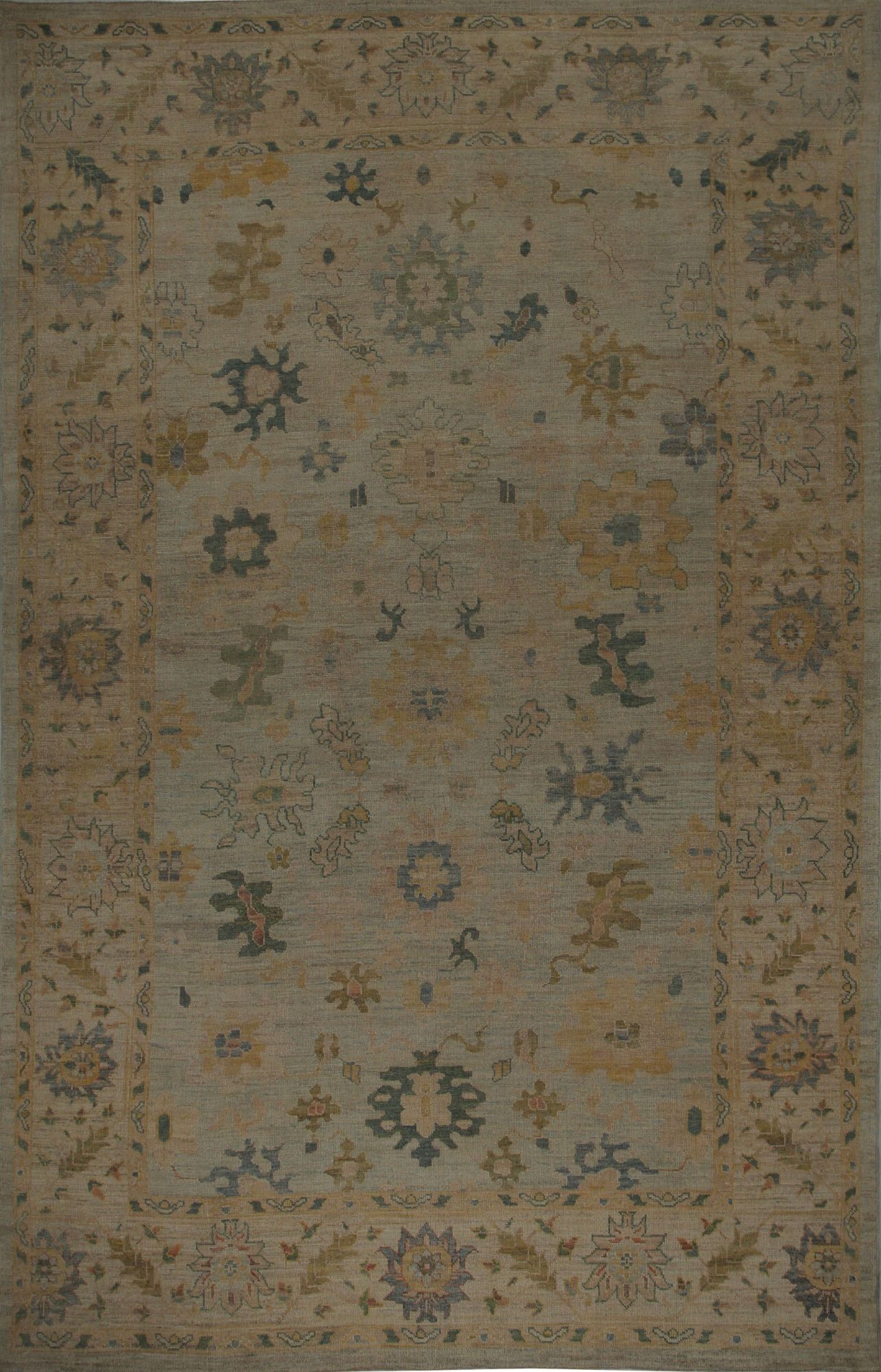 Thumbnail 6 for Turkey Oushak Tribal Rug 96172