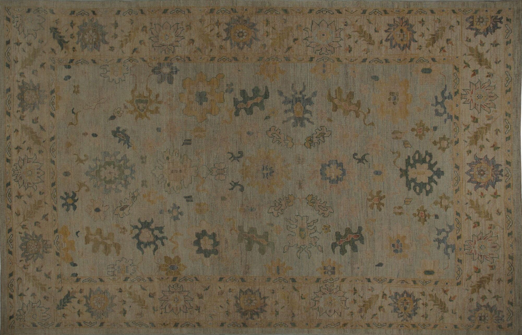 Thumbnail 4 for Turkey Oushak Tribal Rug 96172