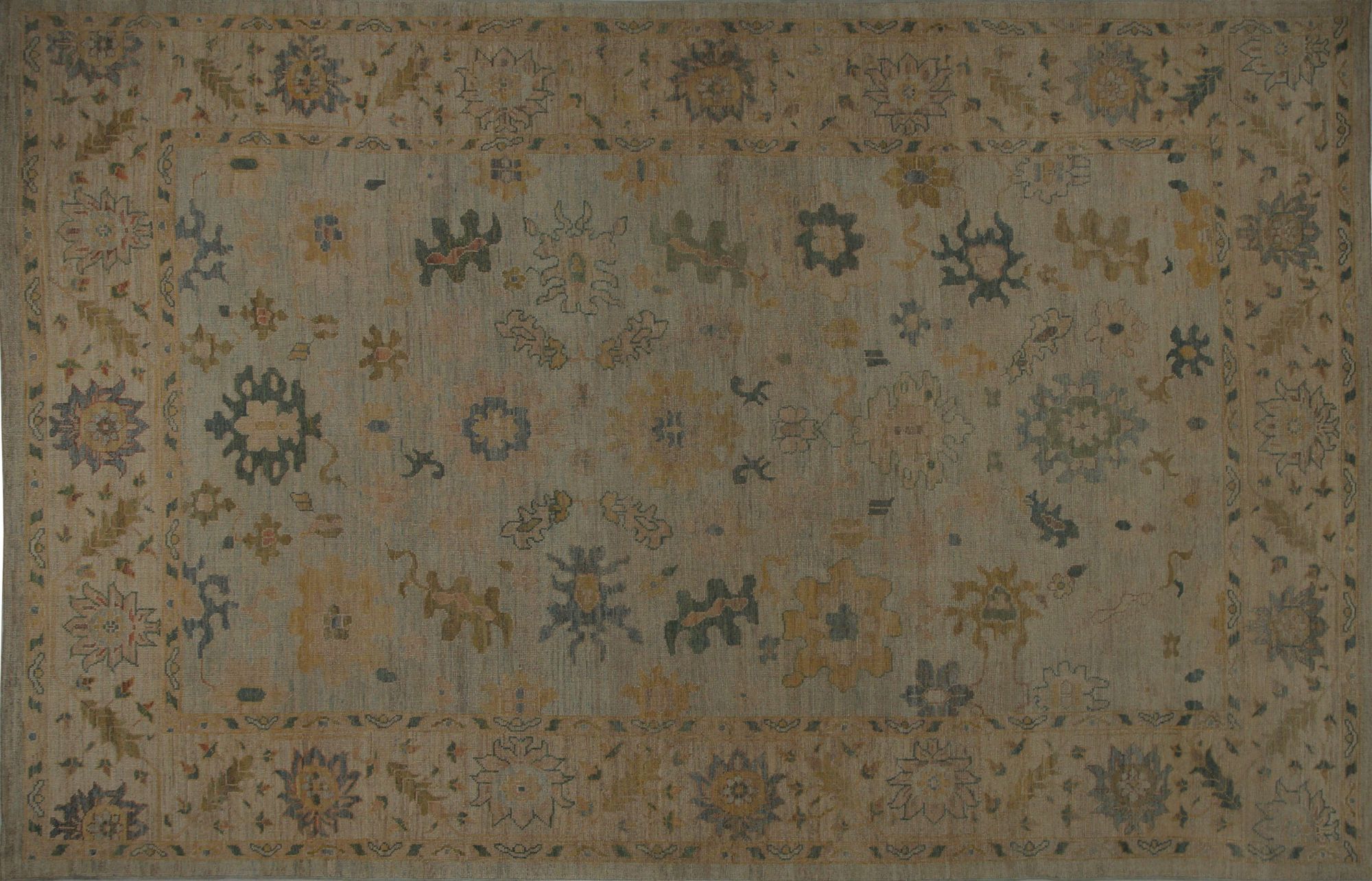 Thumbnail 7 for Turkey Oushak Tribal Rug 96172