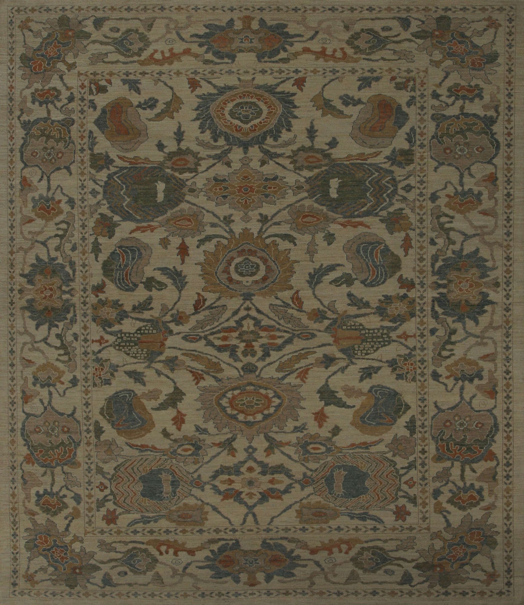 Thumbnail 2 for Turkey Sultanabad Tribal Rug 96173